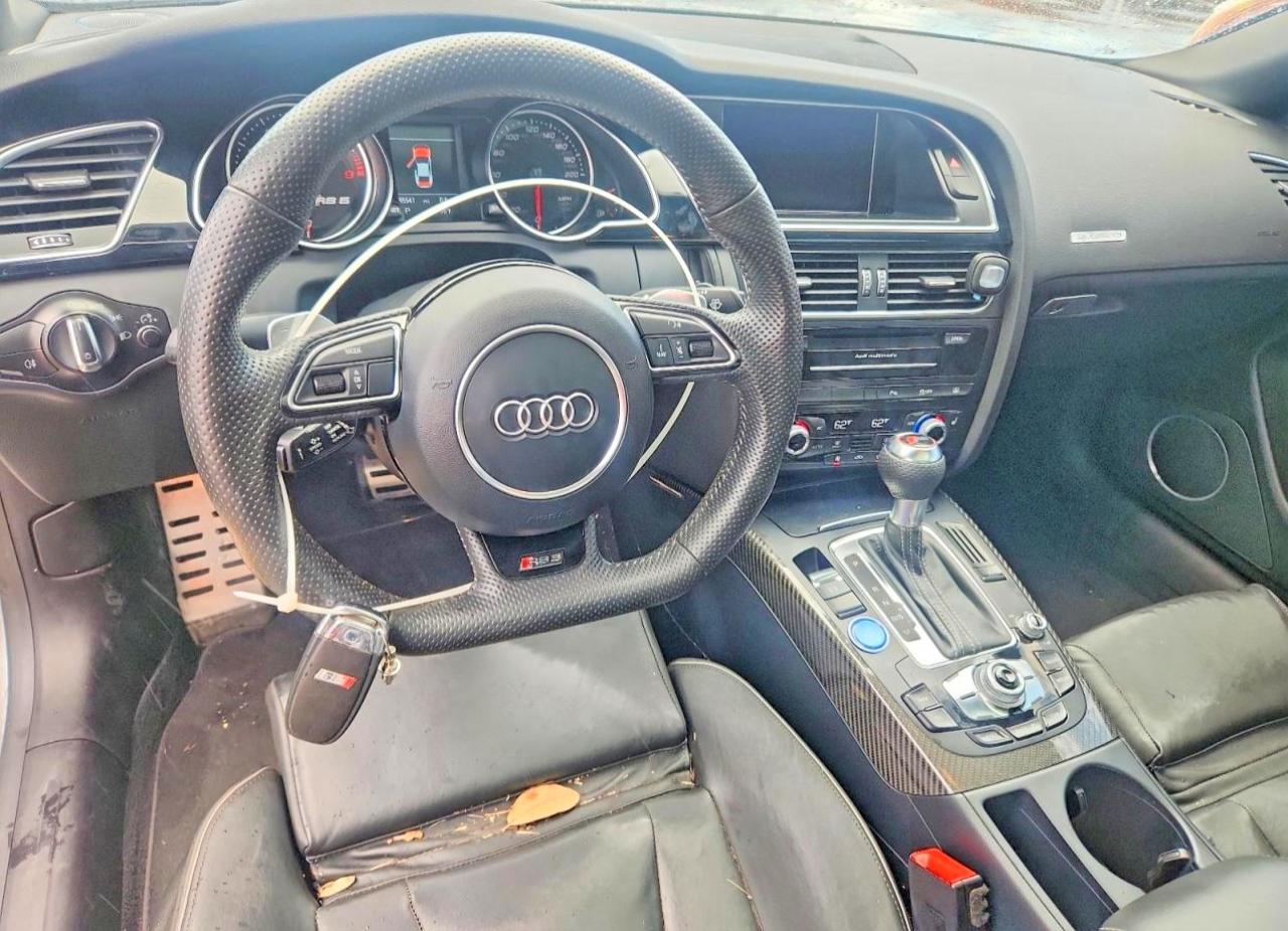 2013 Audi Rs5 Silver vin: WUAC6AFR0DA902481