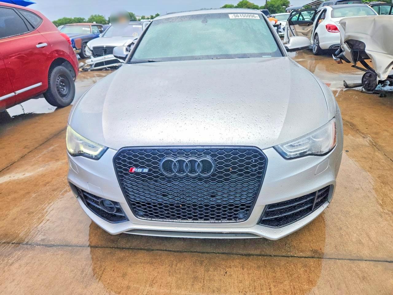 2013 Audi Rs5 Silver vin: WUAC6AFR0DA902481