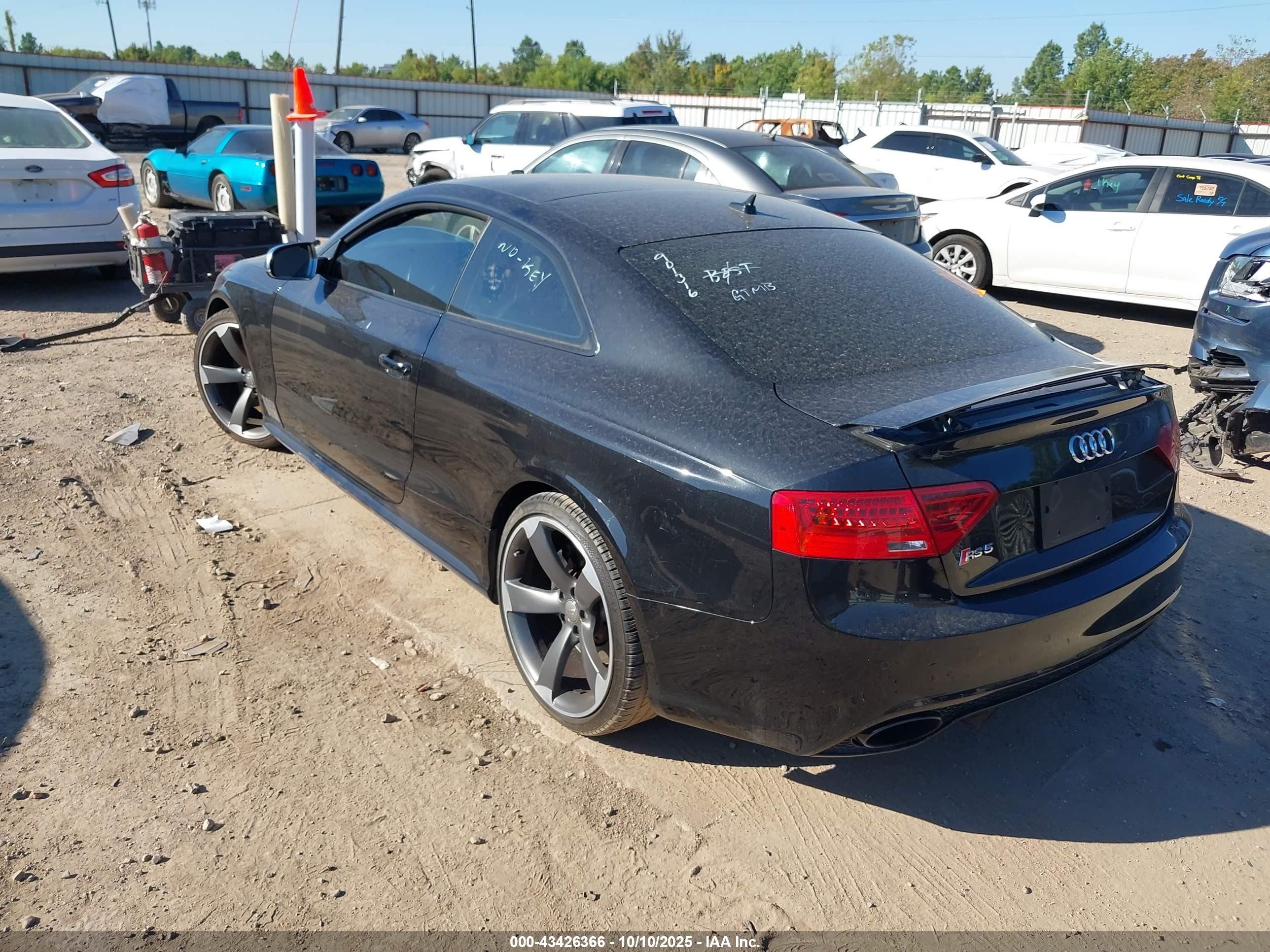 2014 Audi Rs 5 4.2 Черный vin: WUAC6AFR0EA901316