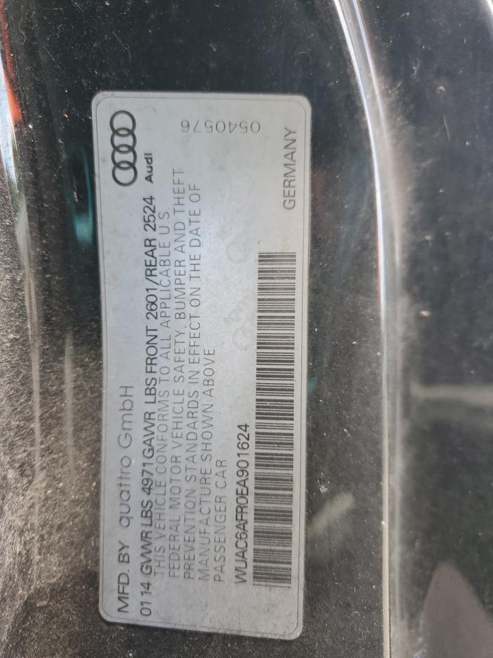 2014 Audi Rs5 Черный vin: WUAC6AFR0EA901624