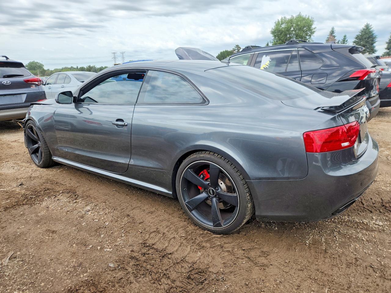2015 Audi Rs5 Gray vin: WUAC6AFR0FA901625