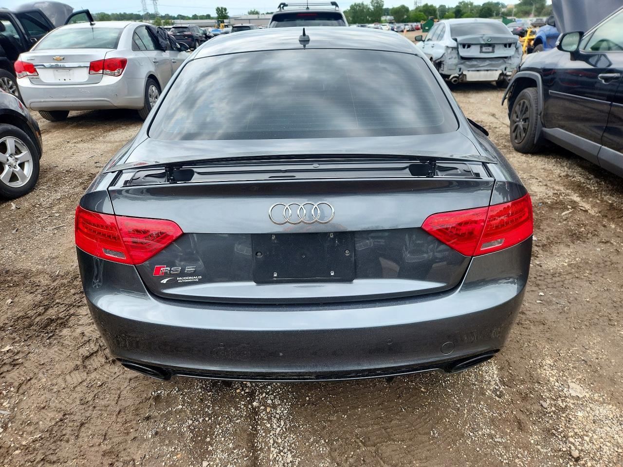 2015 Audi Rs5 Gray vin: WUAC6AFR0FA901625