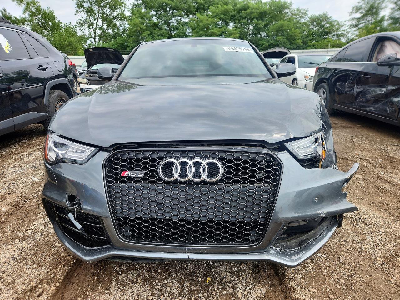 2015 Audi Rs5 Gray vin: WUAC6AFR0FA901625