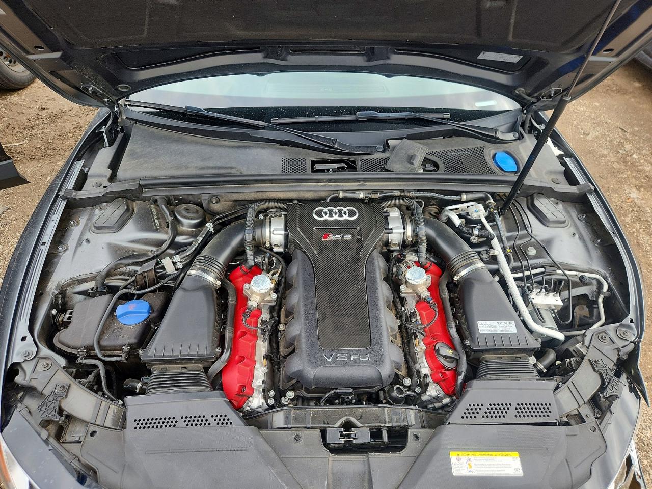 2015 Audi Rs5 Gray vin: WUAC6AFR0FA901625
