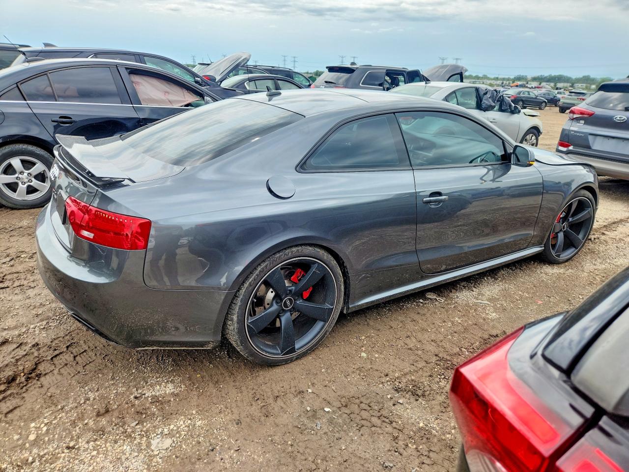 2015 Audi Rs5 Gray vin: WUAC6AFR0FA901625