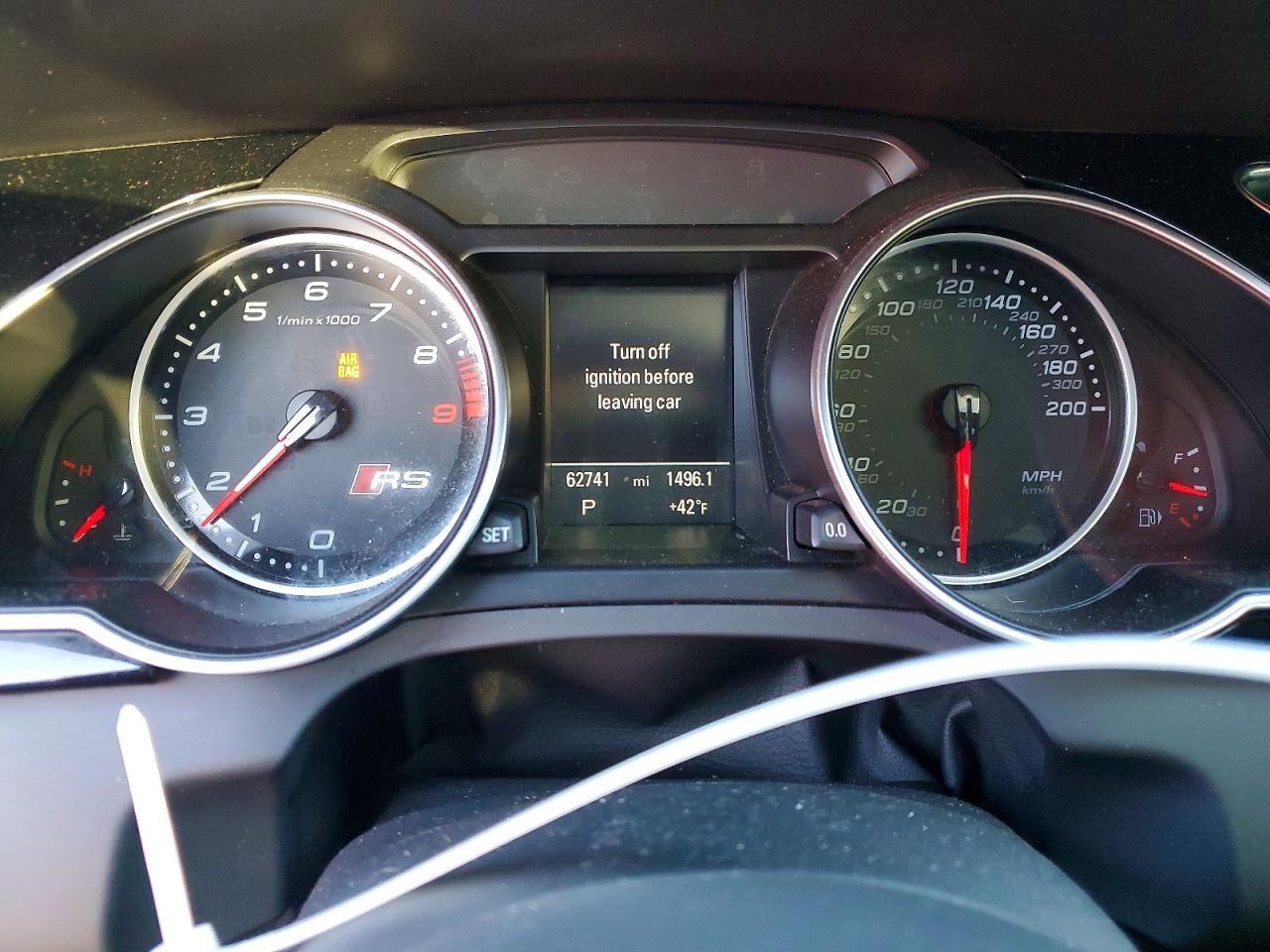 2014 Audi Rs5 Черный vin: WUAC6AFR1EA901325