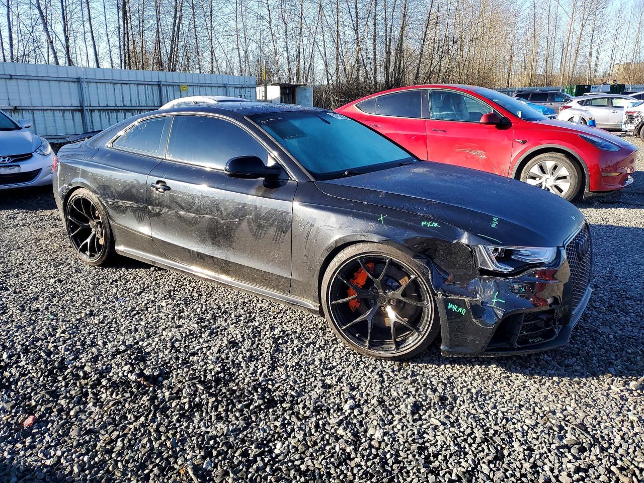 2014 Audi Rs5 Черный vin: WUAC6AFR1EA901325