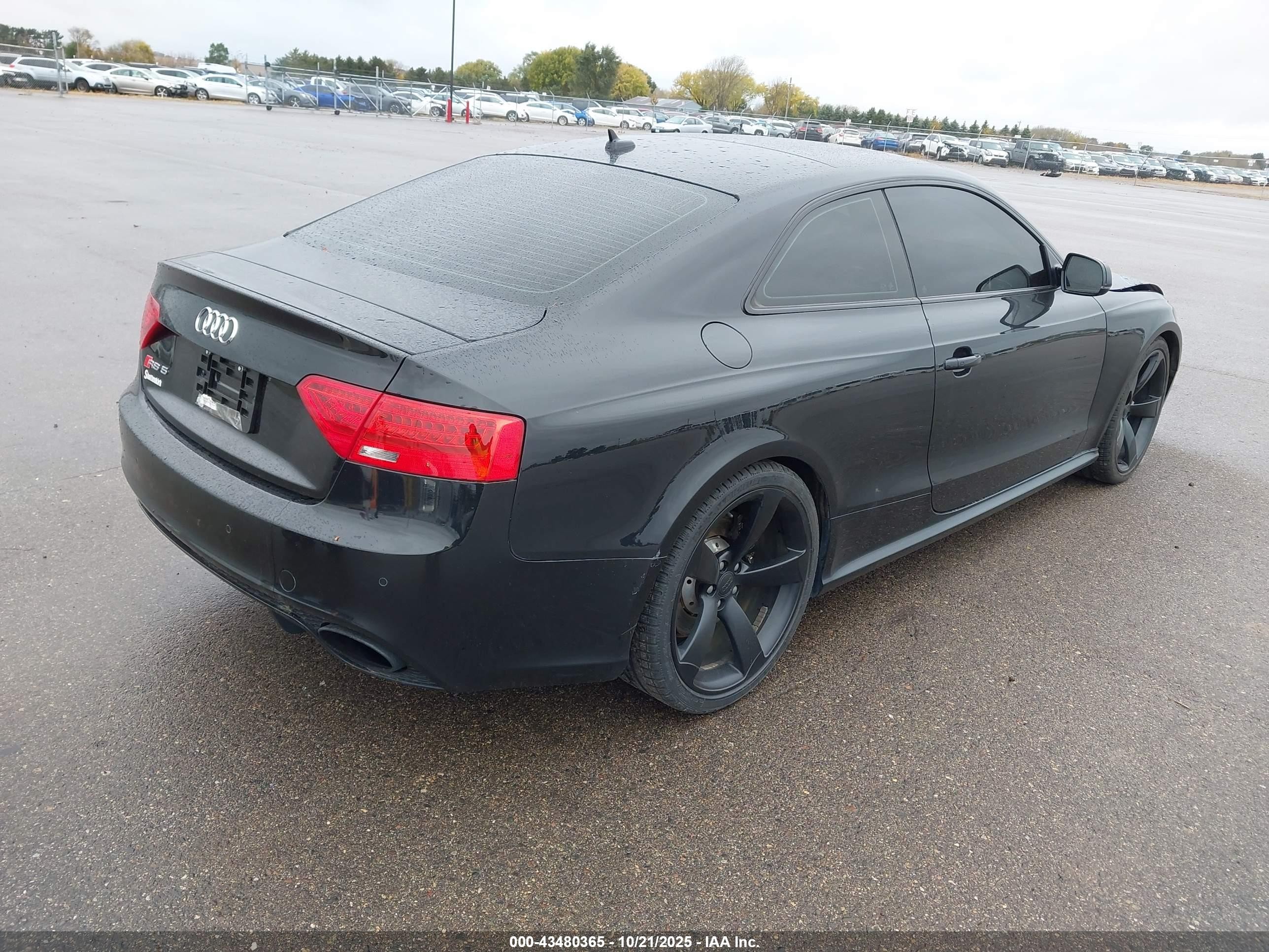 2014 Audi Rs 5 4.2 Черный vin: WUAC6AFR1EA901986