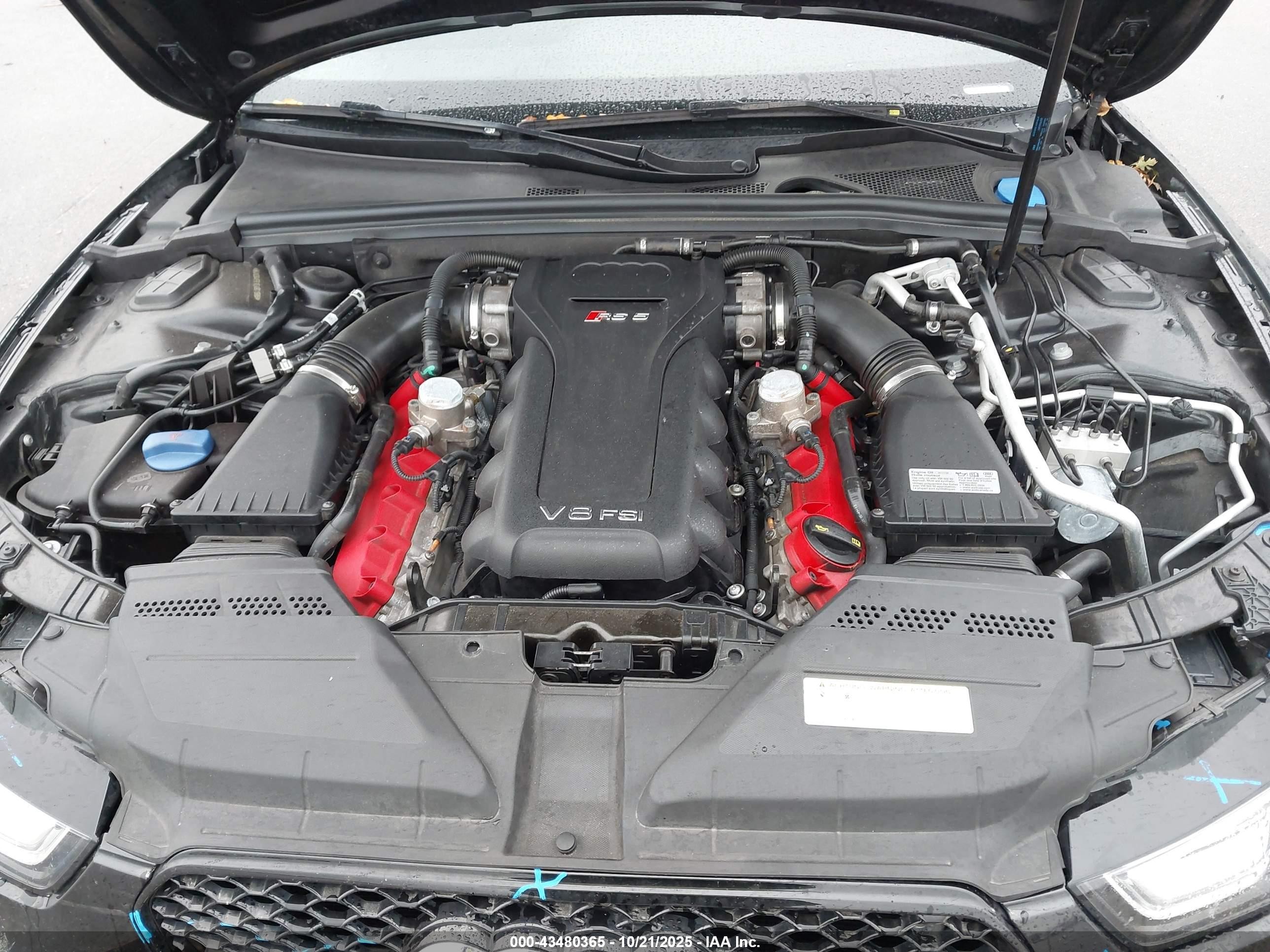 2014 Audi Rs 5 4.2 Черный vin: WUAC6AFR1EA901986