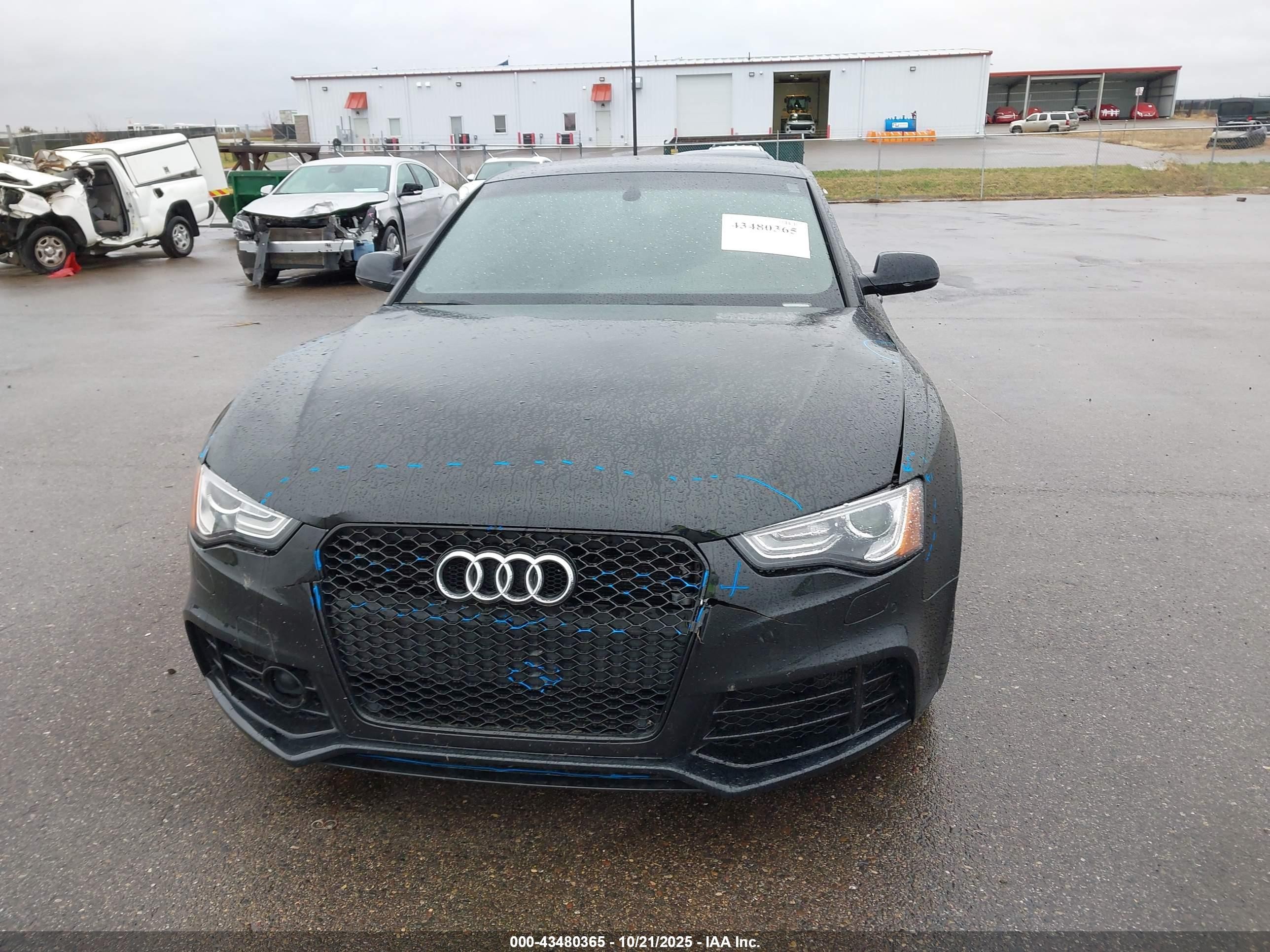 2014 Audi Rs 5 4.2 Черный vin: WUAC6AFR1EA901986