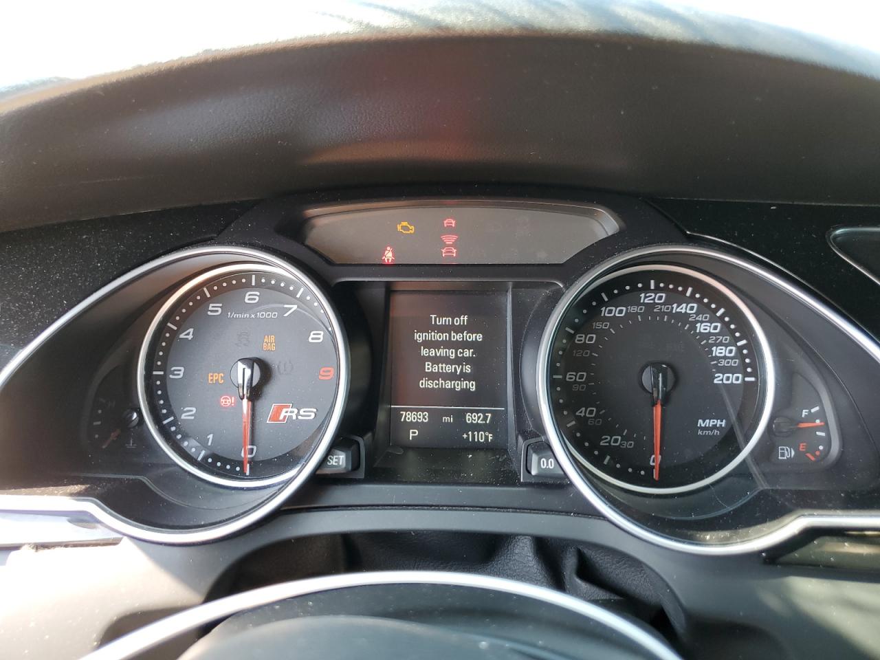 2014 Audi Rs5 Black vin: WUAC6AFR1EA902071