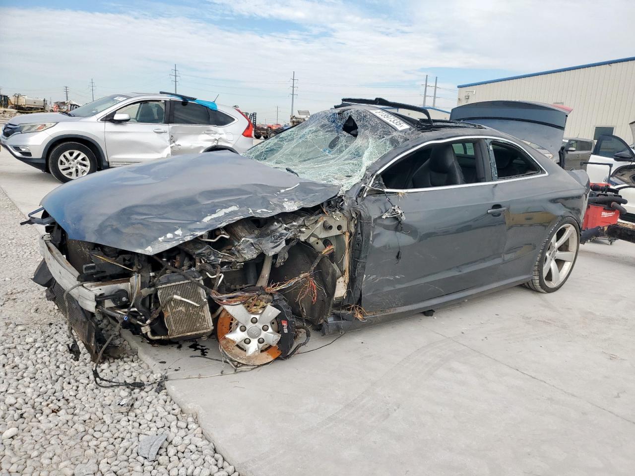2014 Audi Rs5 Gray vin: WUAC6AFR1EA902166
