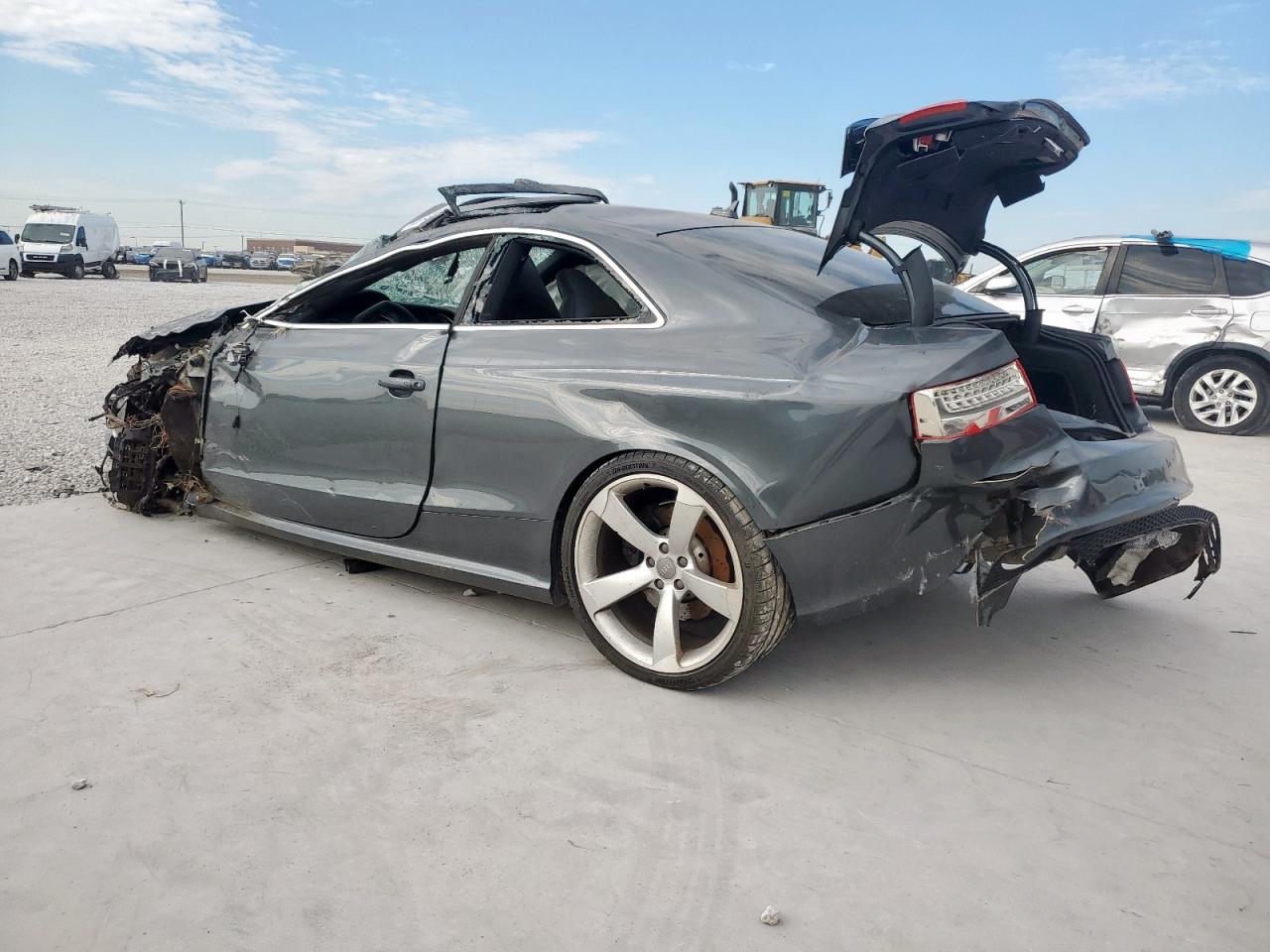 2014 Audi Rs5 Gray vin: WUAC6AFR1EA902166