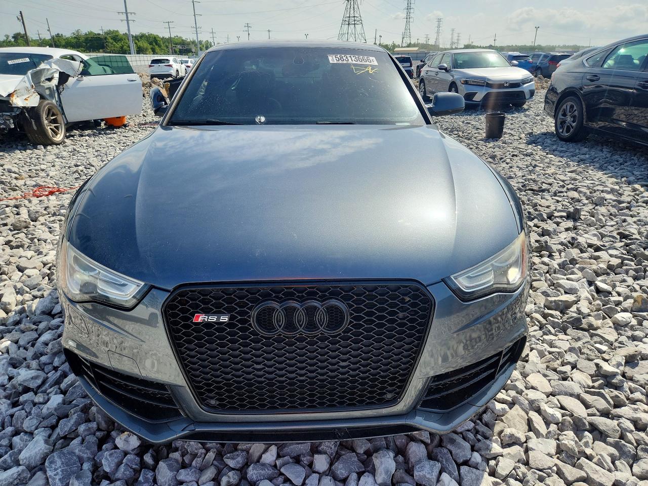 2015 Audi Rs5 Серый vin: WUAC6AFR1FA901083
