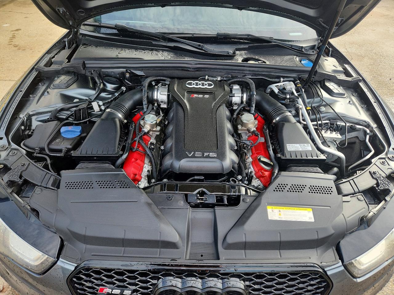 2015 Audi Rs5 Серый vin: WUAC6AFR1FA901083