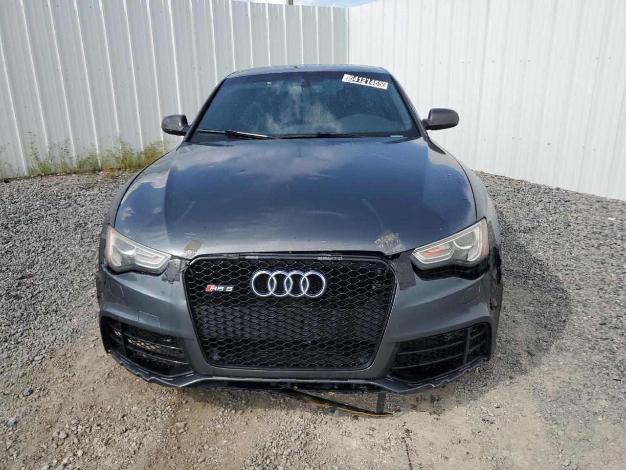 2014 Audi Rs5 Gray vin: WUAC6AFR2EA900183