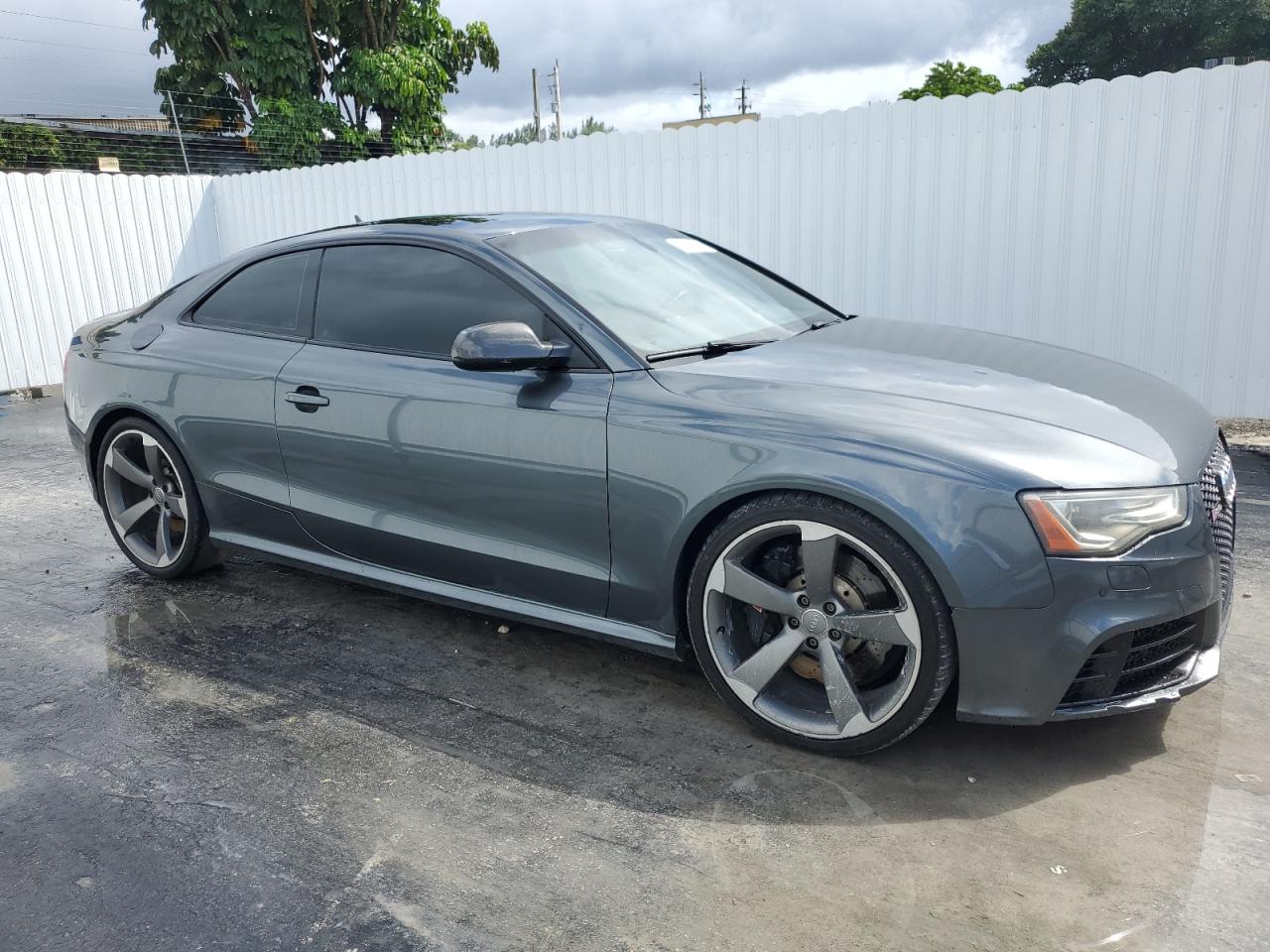2014 Audi Rs5 Gray vin: WUAC6AFR2EA900183