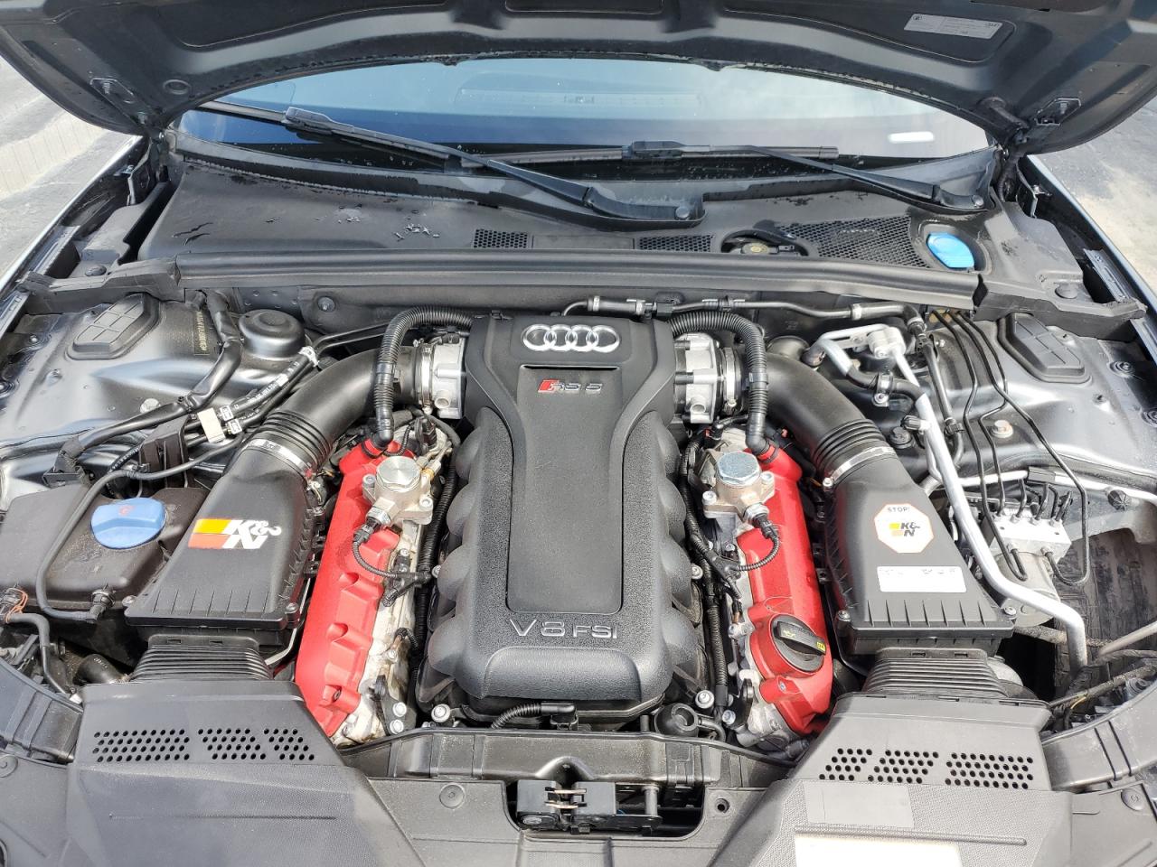2014 Audi Rs5 Gray vin: WUAC6AFR2EA900183