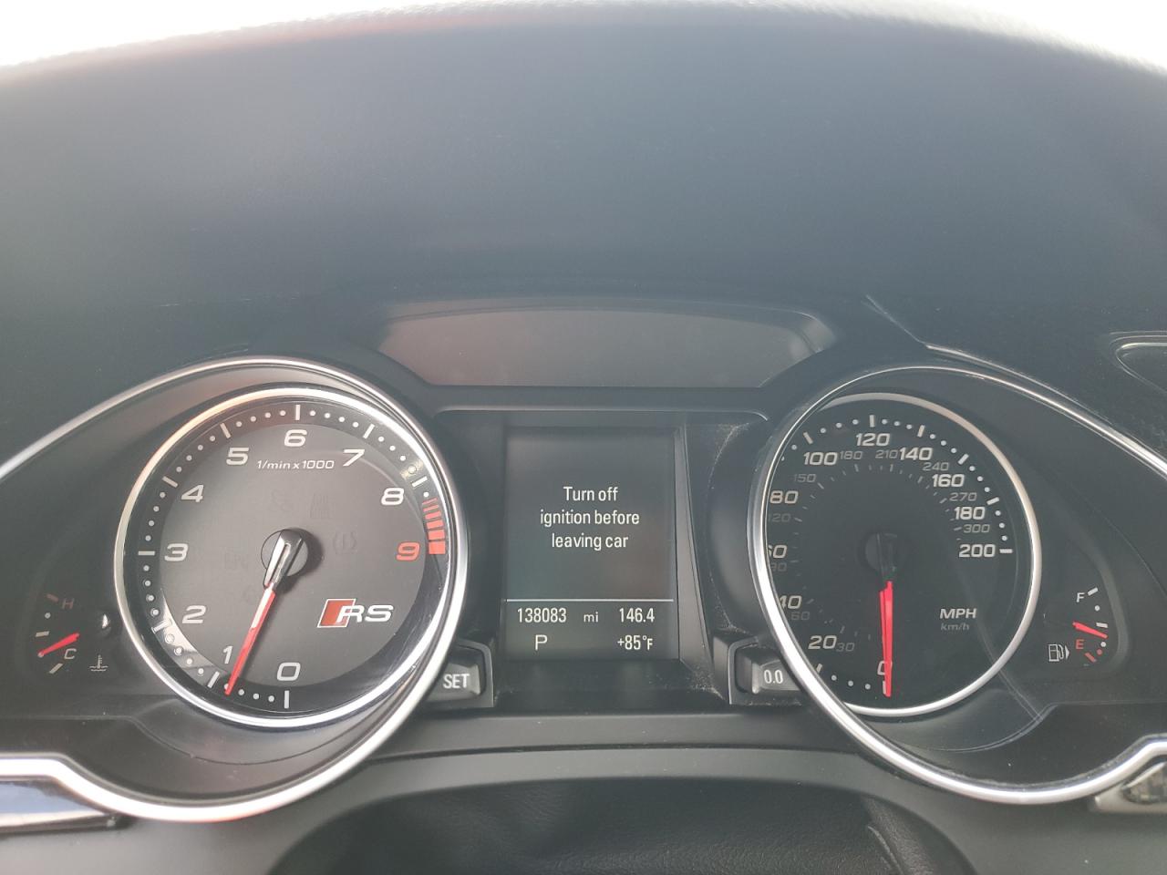 2014 Audi Rs5 Gray vin: WUAC6AFR2EA900183