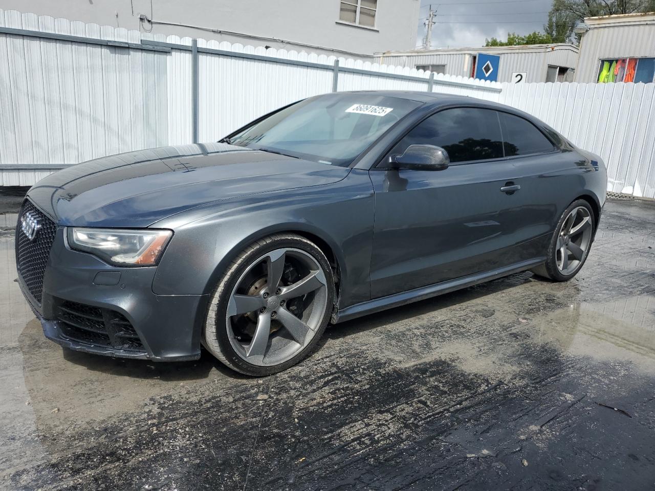 2014 Audi Rs5 Gray vin: WUAC6AFR2EA900183