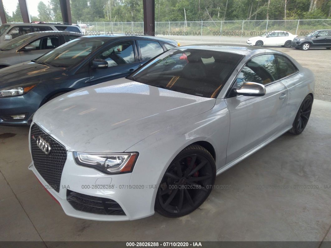 2015 Audi Rs 5 White vin: WUAC6AFR2FA901187