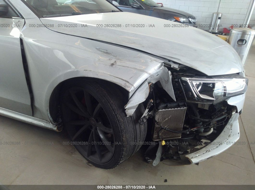 2015 Audi Rs 5 White vin: WUAC6AFR2FA901187