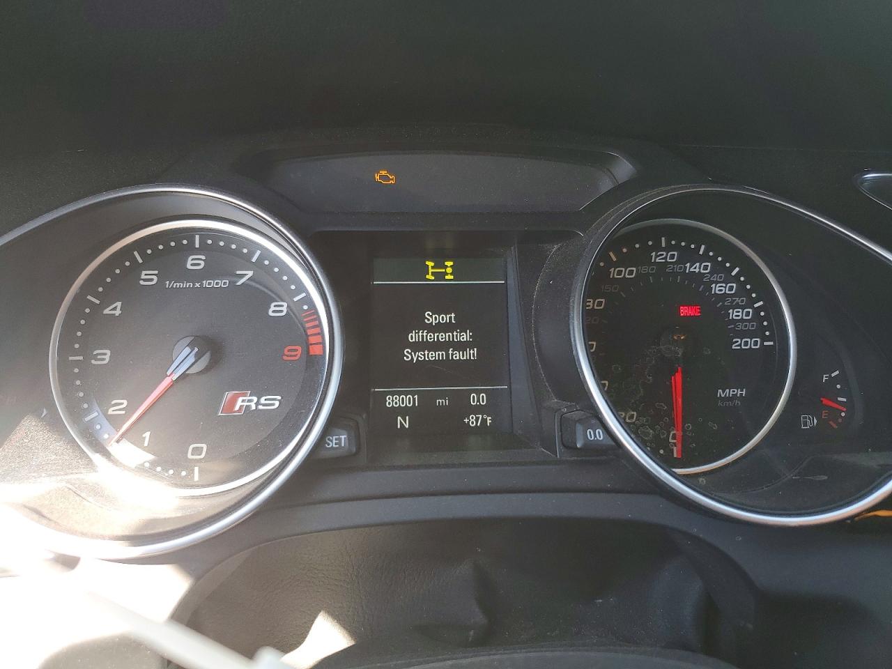 2015 Audi Rs5 White vin: WUAC6AFR2FA901187