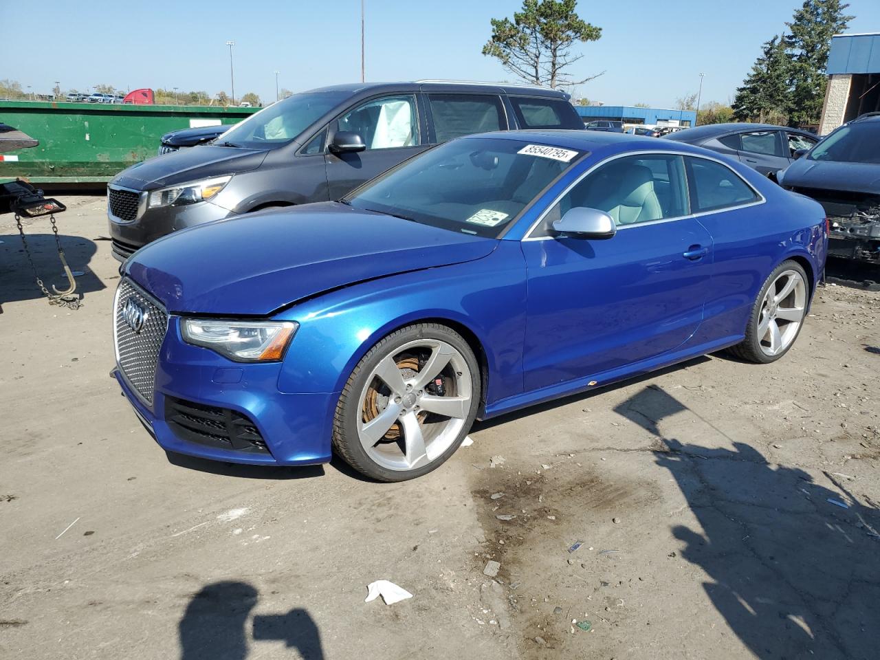 2014 Audi Rs5 Blue vin: WUAC6AFR3EA900287