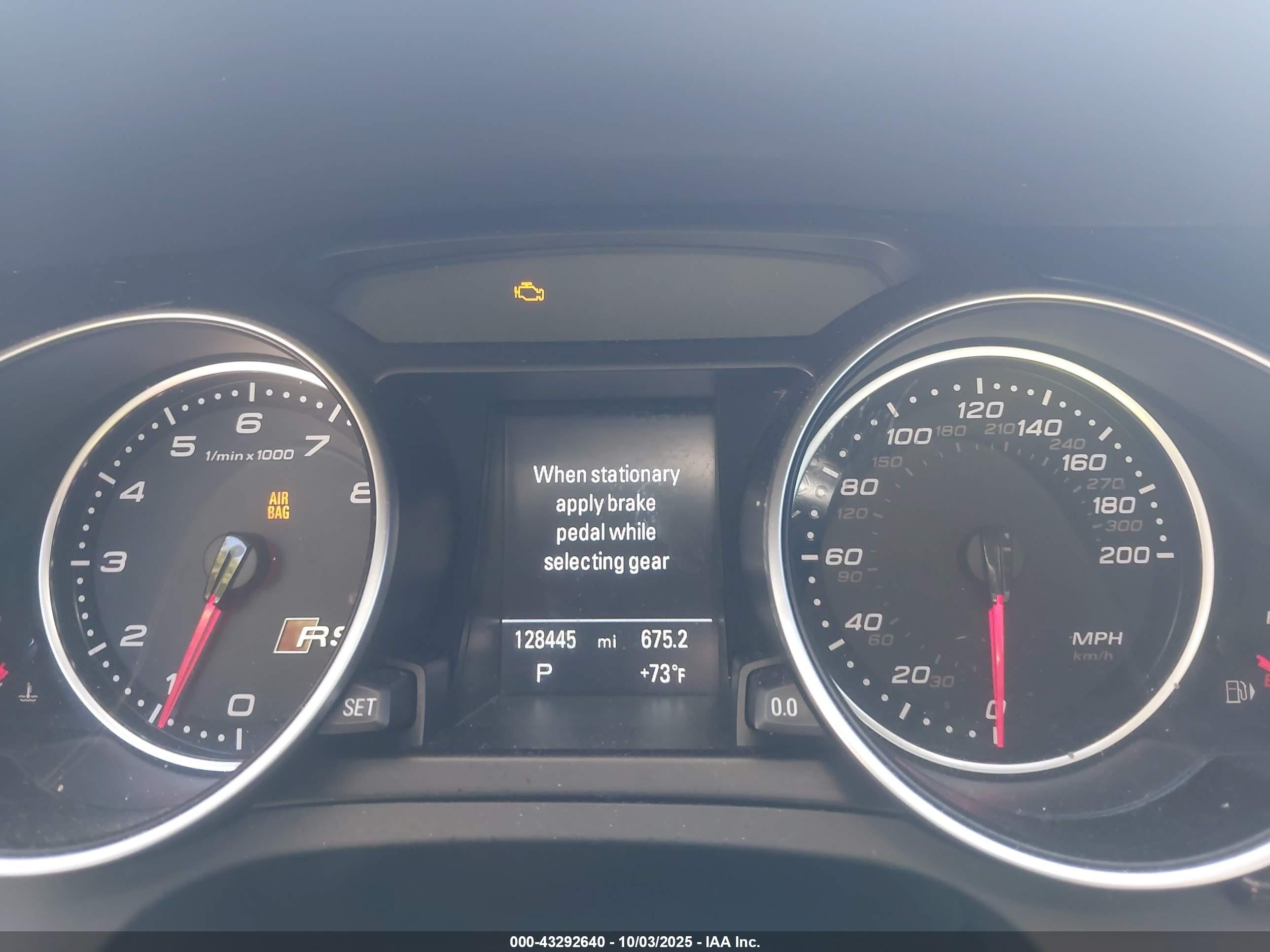 2014 Audi Rs 5 4.2 Gray vin: WUAC6AFR3EA900502