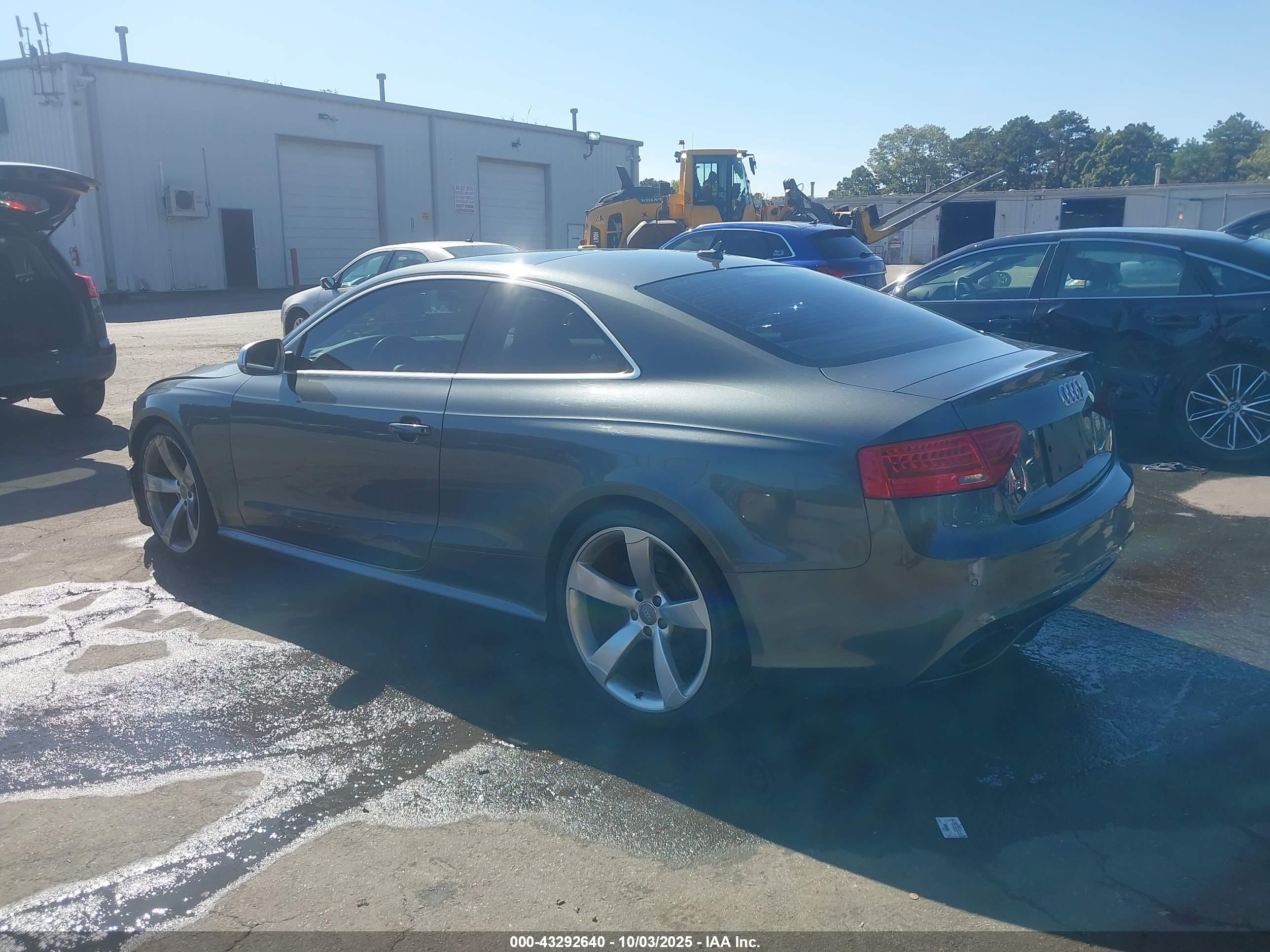 2014 Audi Rs 5 4.2 Gray vin: WUAC6AFR3EA900502