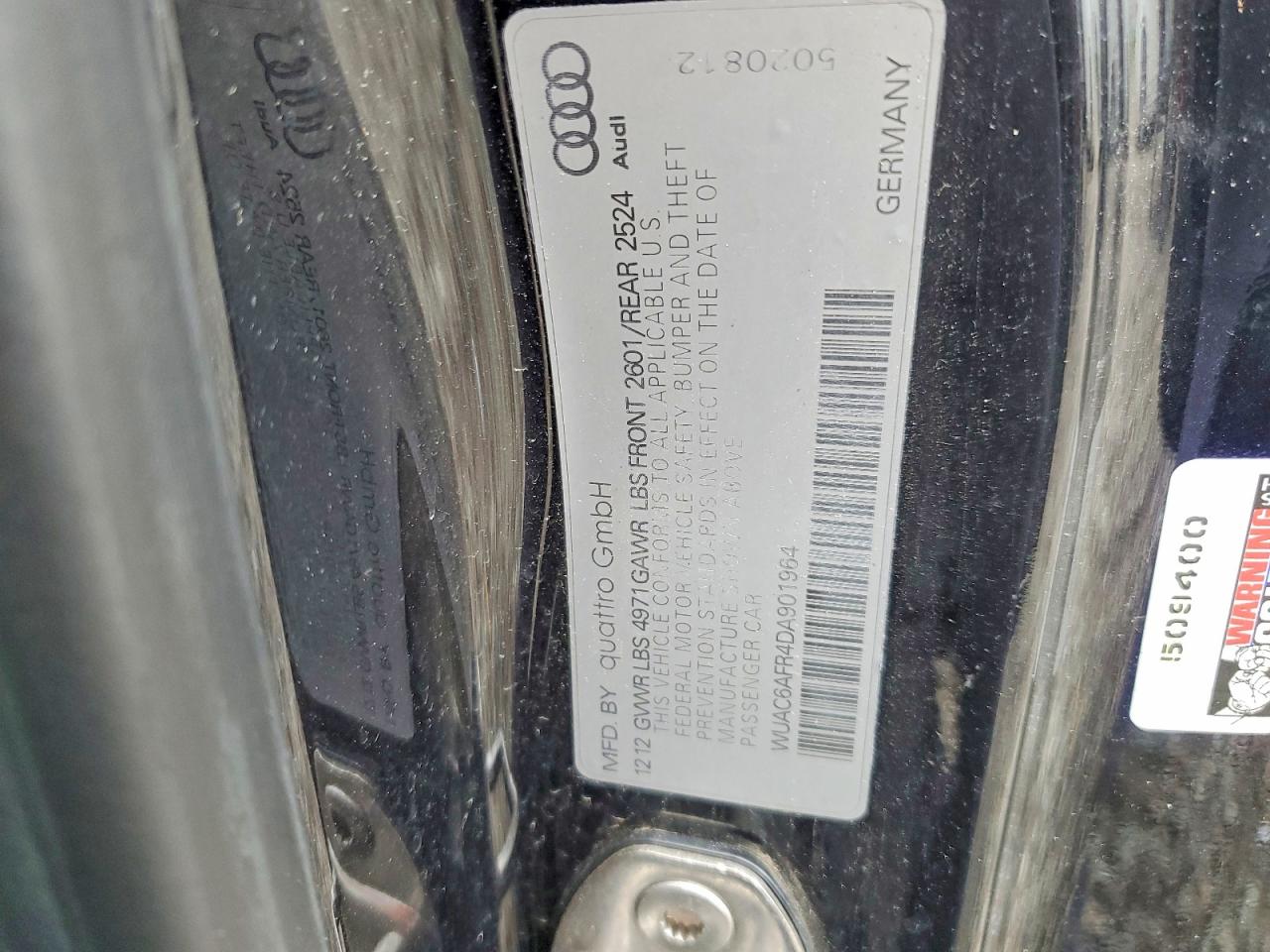 2013 Audi Rs5 Black vin: WUAC6AFR4DA901964