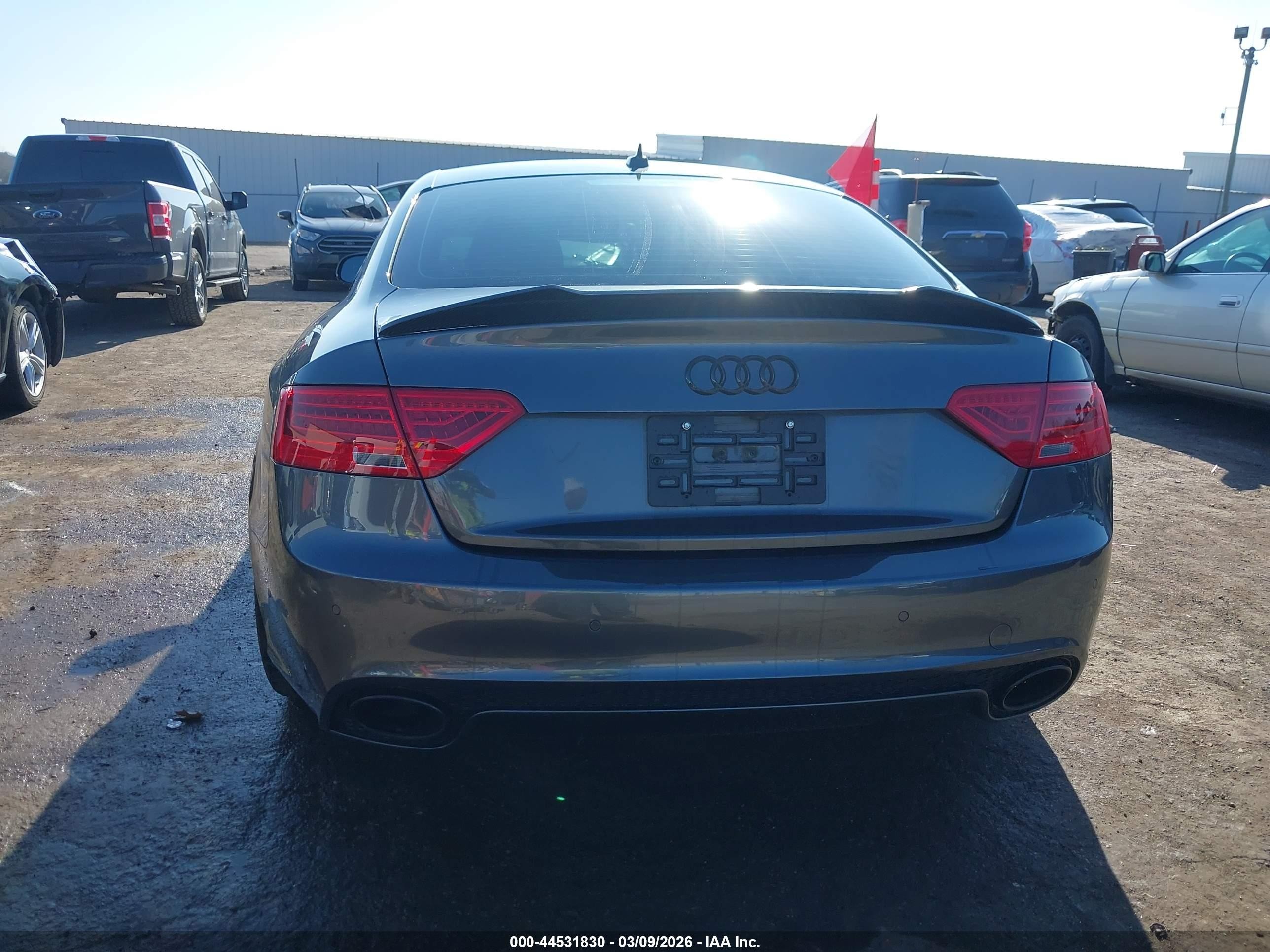 2014 Audi Rs 5 4.2 Gray vin: WUAC6AFR4EA900251