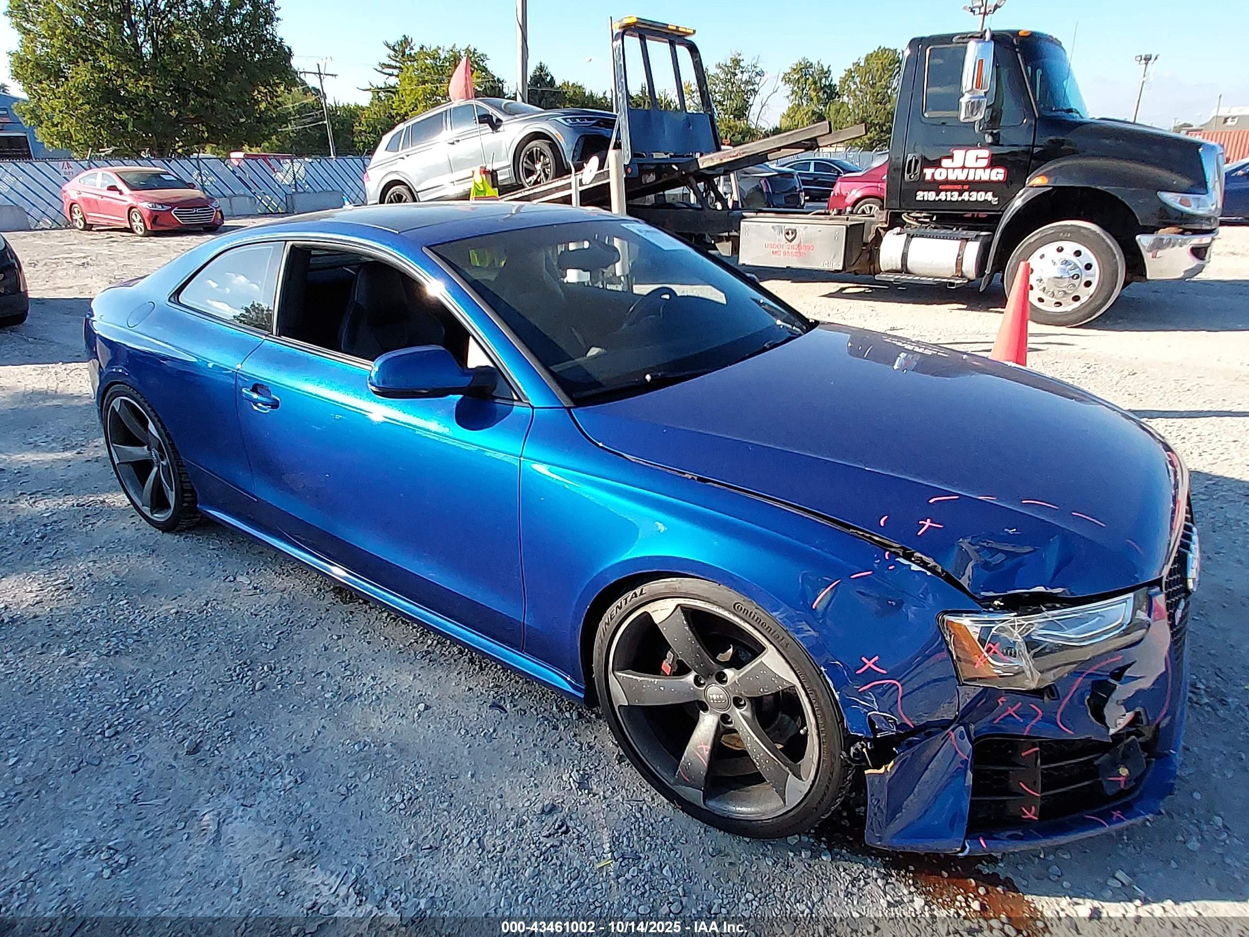 2014 Audi Rs 5 4.2 Синий vin: WUAC6AFR4EA900590