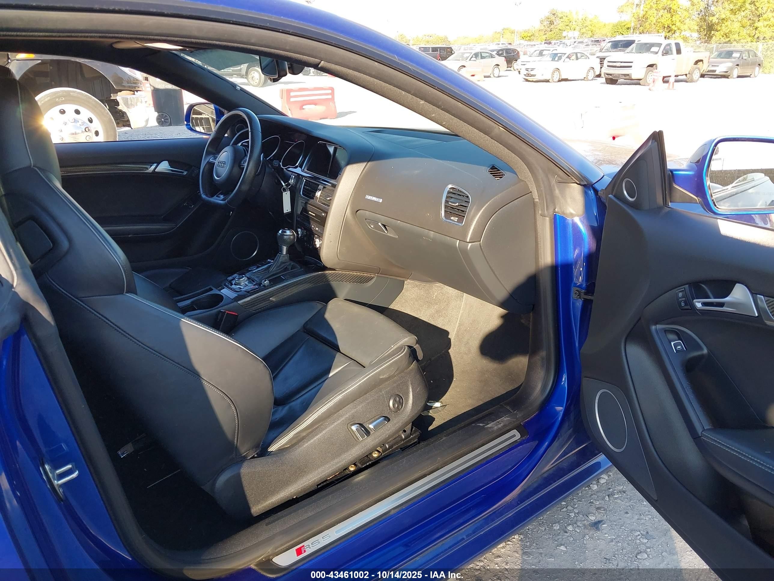 2014 Audi Rs 5 4.2 Синий vin: WUAC6AFR4EA900590
