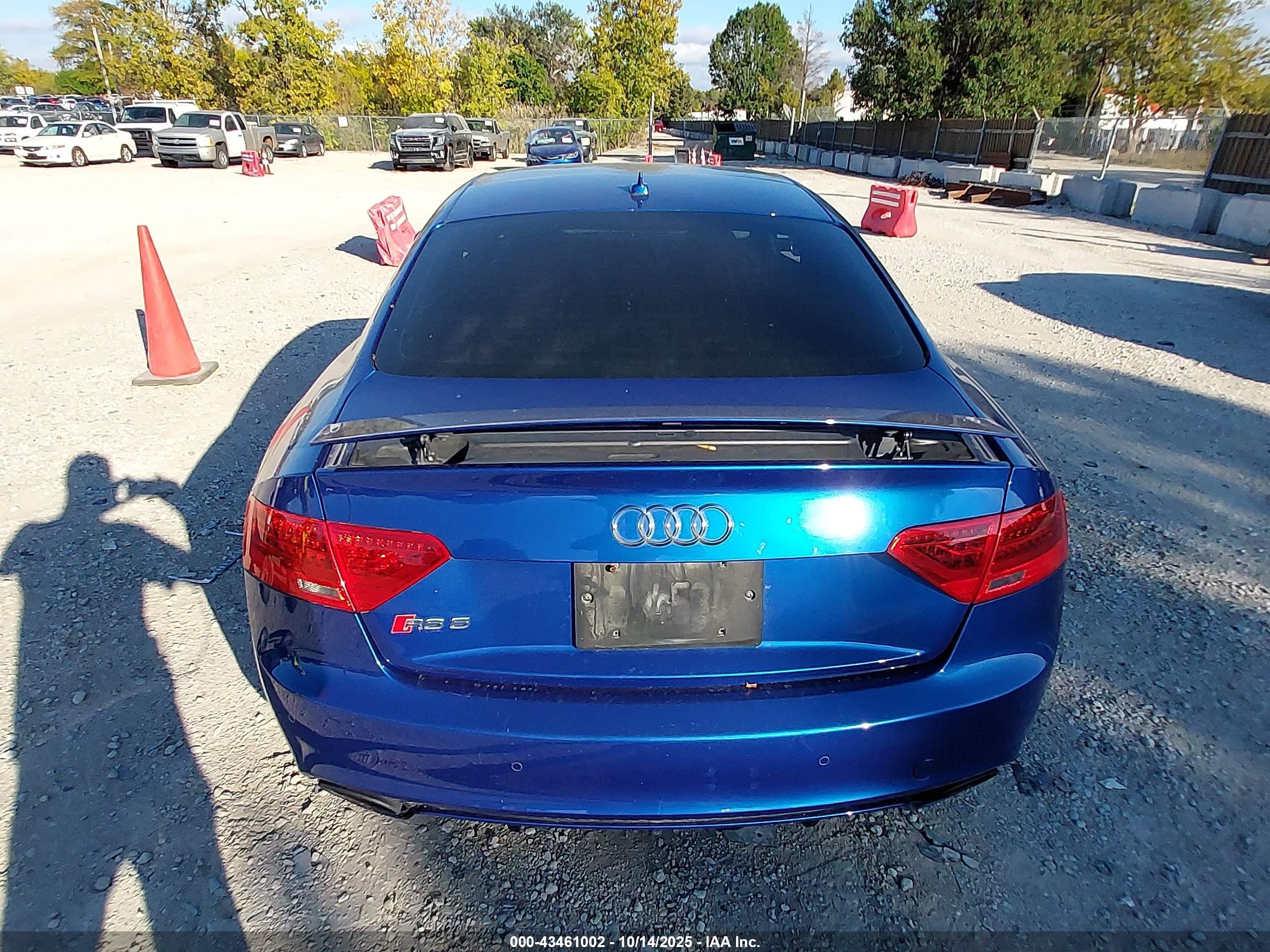 2014 Audi Rs 5 4.2 Синий vin: WUAC6AFR4EA900590