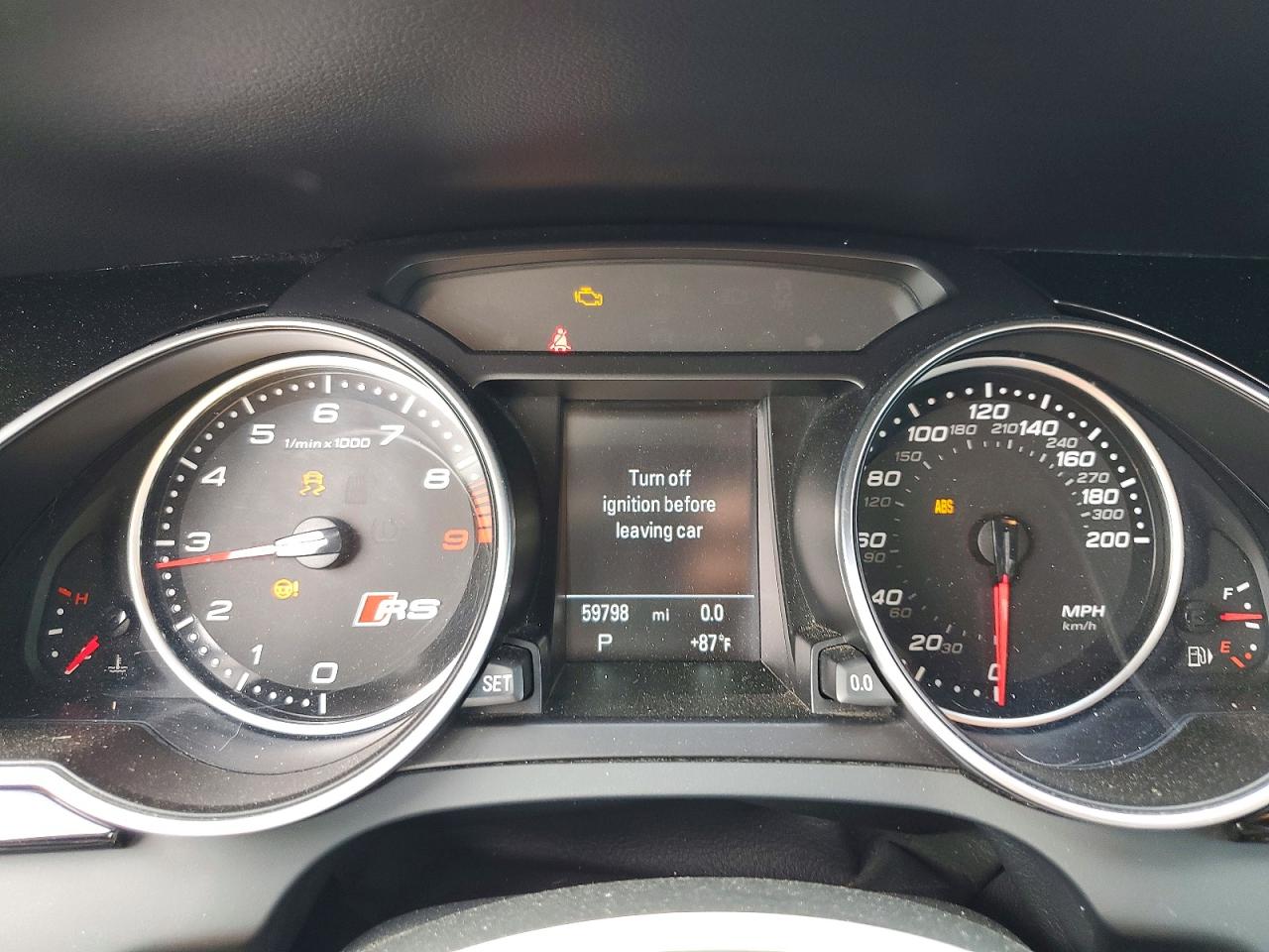2014 Audi Rs5 Gray vin: WUAC6AFR5EA900484