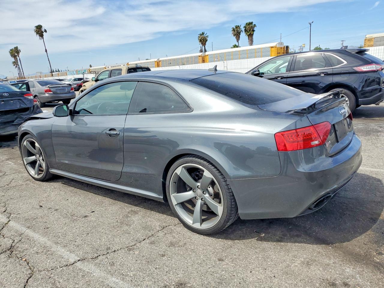2014 Audi Rs5 Gray vin: WUAC6AFR5EA900484