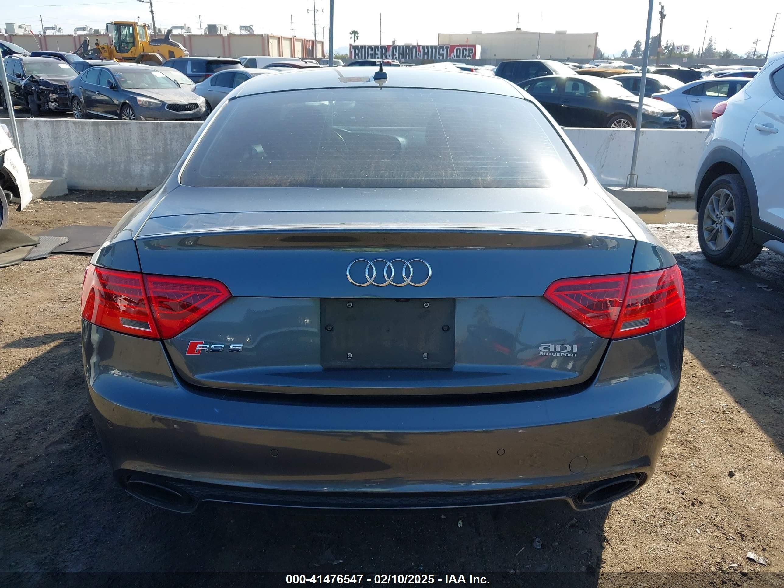2014 Audi Rs 5 4.2 Серый vin: WUAC6AFR5EA901084