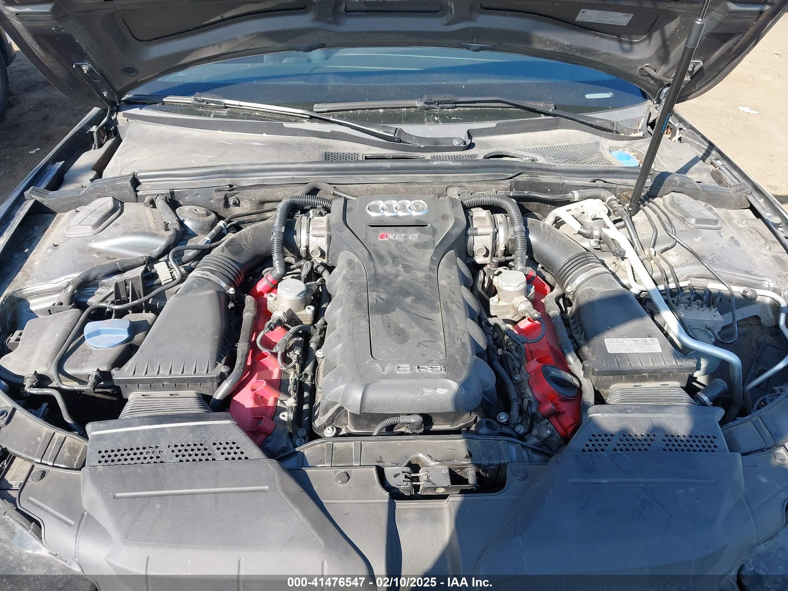 2014 Audi Rs 5 4.2 Серый vin: WUAC6AFR5EA901084