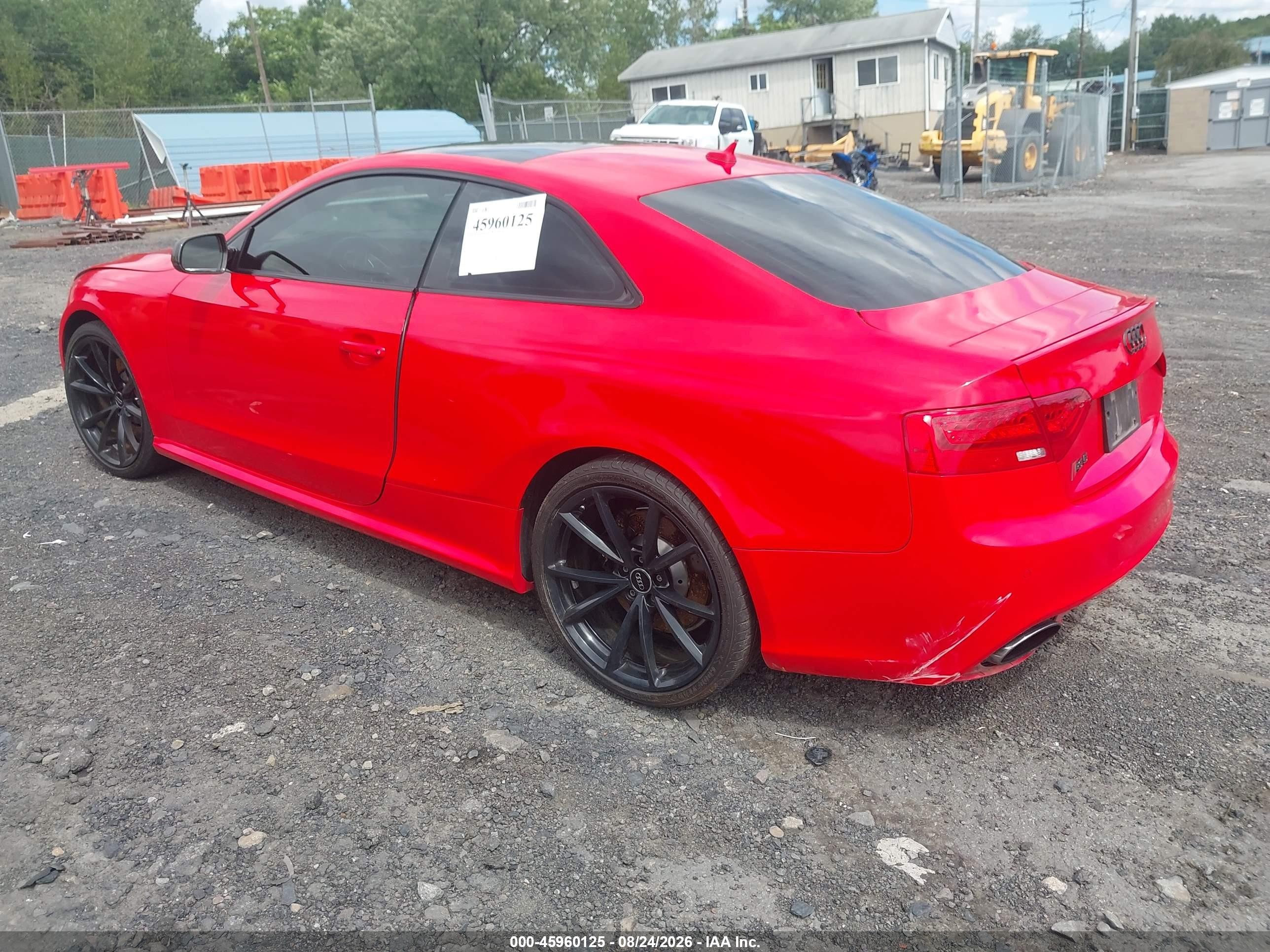 2015 Audi Rs 5 4.2 Red vin: WUAC6AFR5FA901605