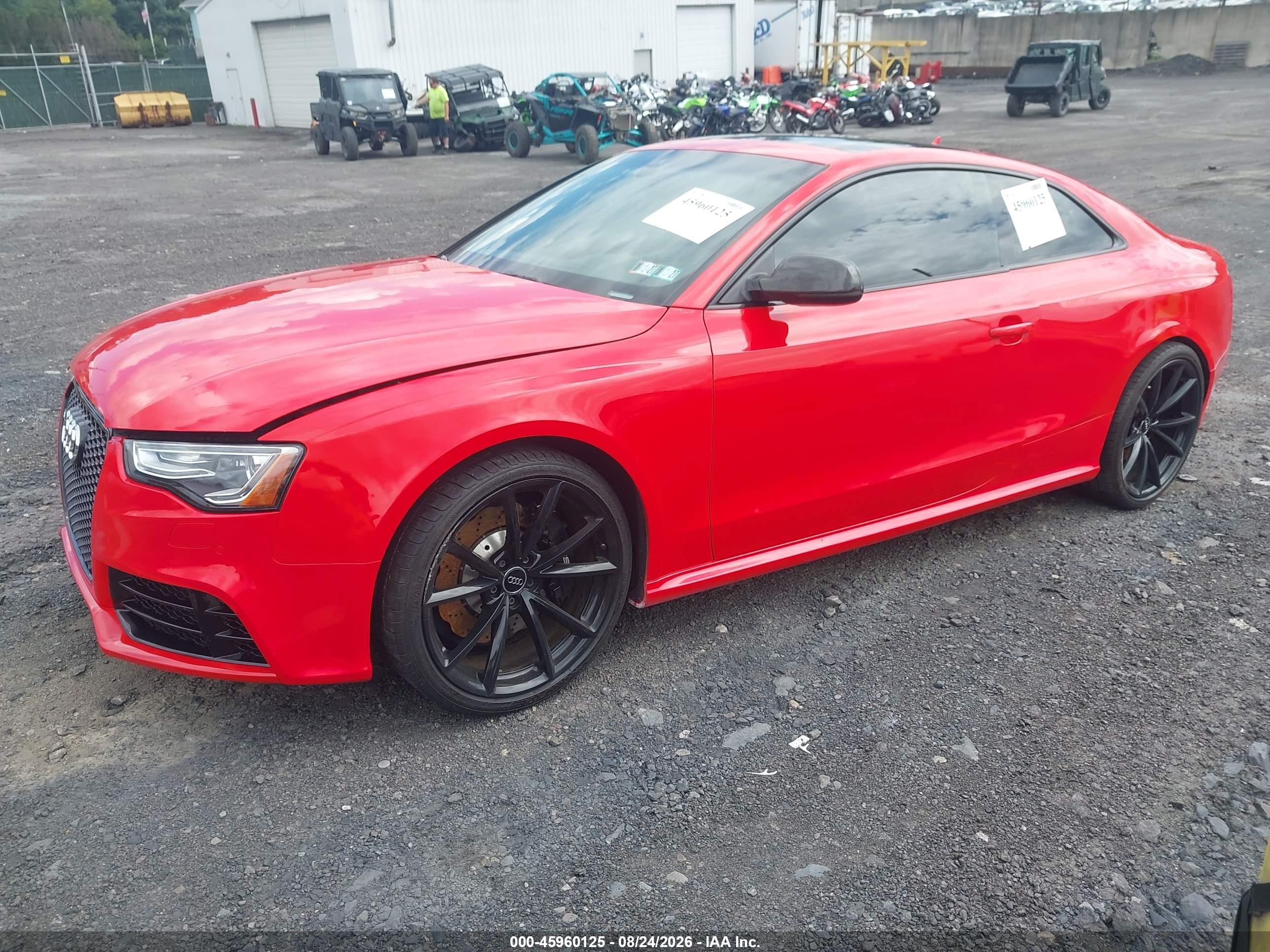 2015 Audi Rs 5 4.2 Red vin: WUAC6AFR5FA901605