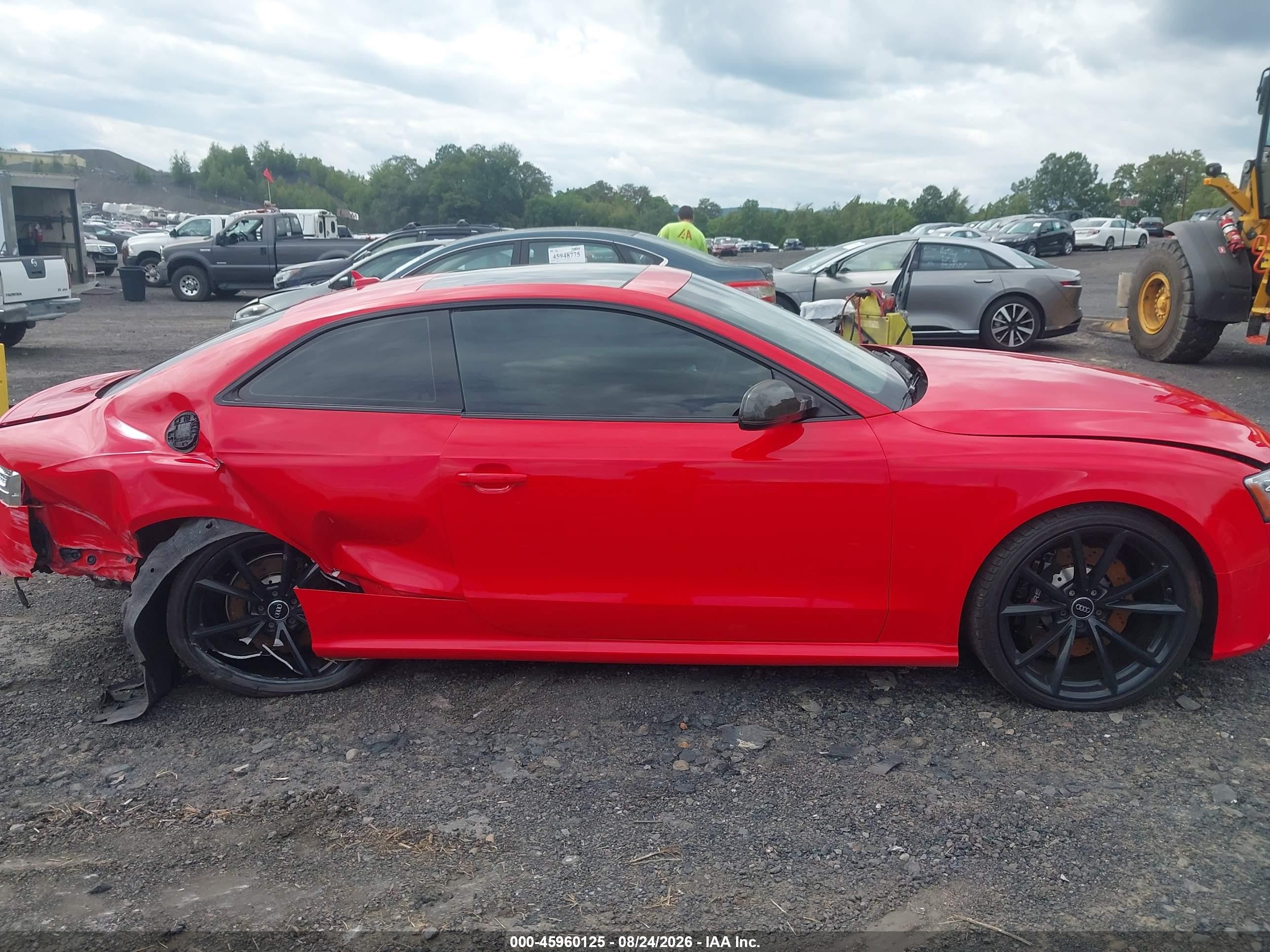 2015 Audi Rs 5 4.2 Red vin: WUAC6AFR5FA901605