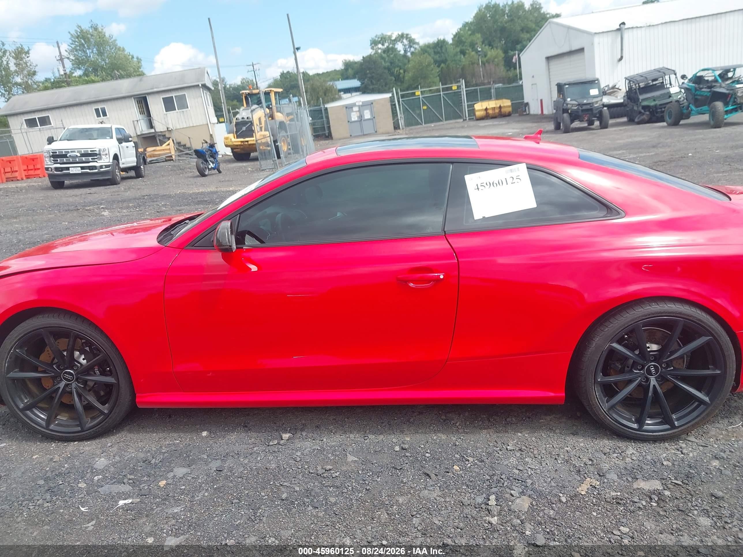 2015 Audi Rs 5 4.2 Red vin: WUAC6AFR5FA901605