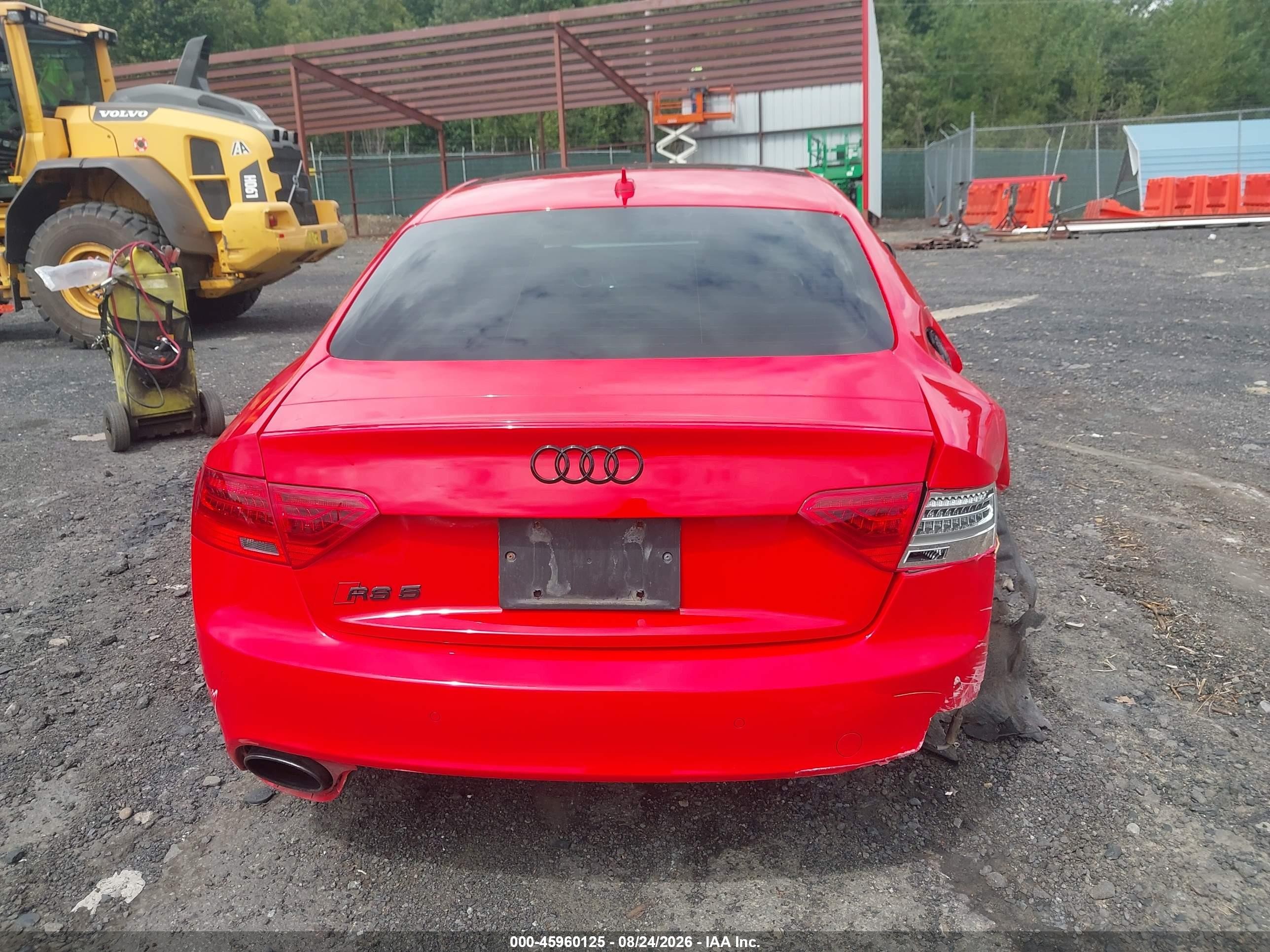 2015 Audi Rs 5 4.2 Red vin: WUAC6AFR5FA901605