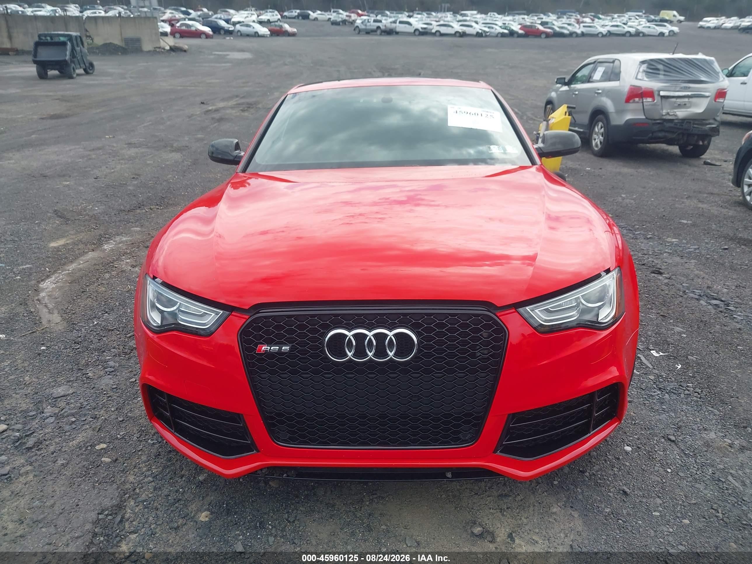 2015 Audi Rs 5 4.2 Red vin: WUAC6AFR5FA901605