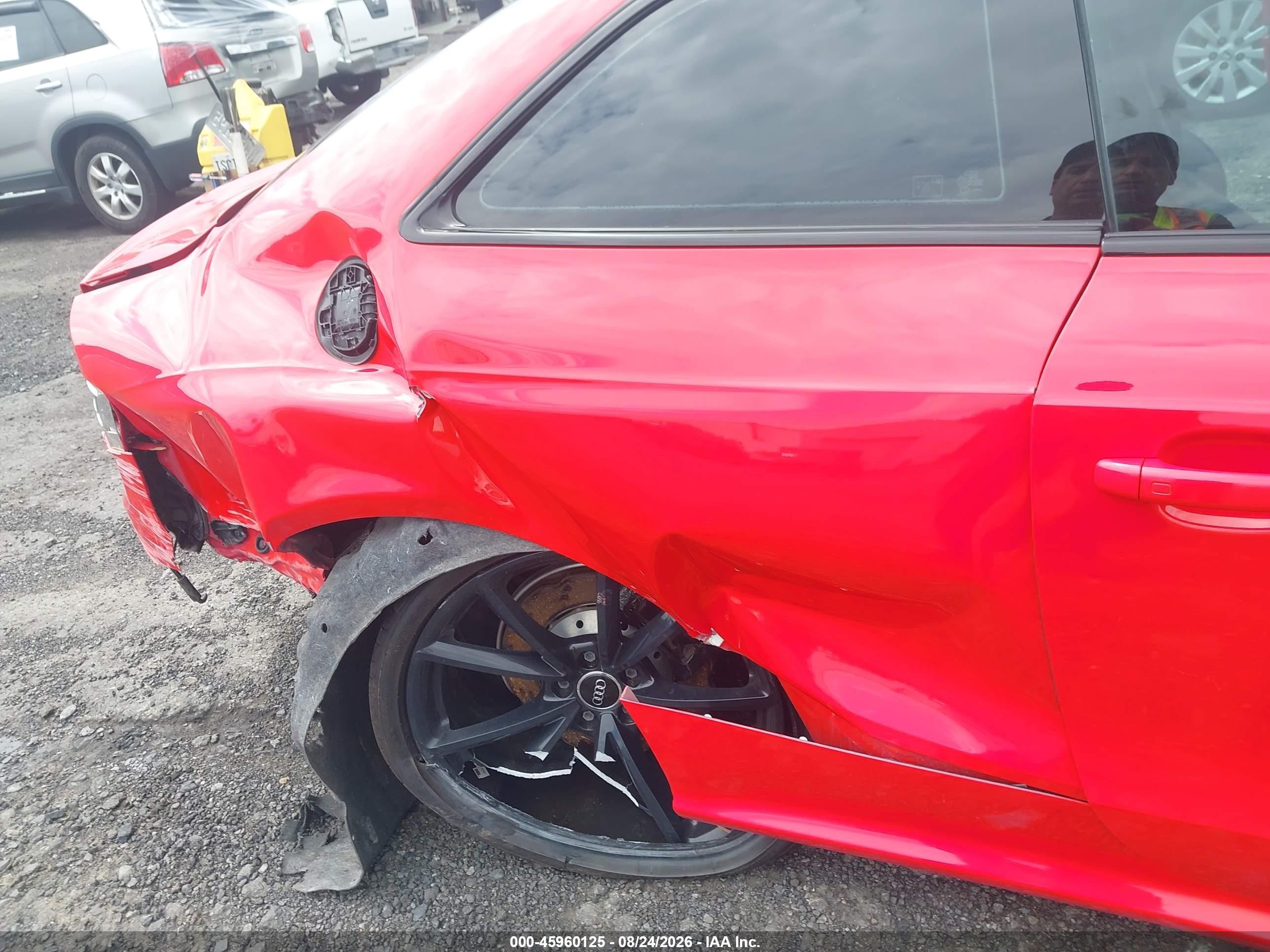 2015 Audi Rs 5 4.2 Red vin: WUAC6AFR5FA901605