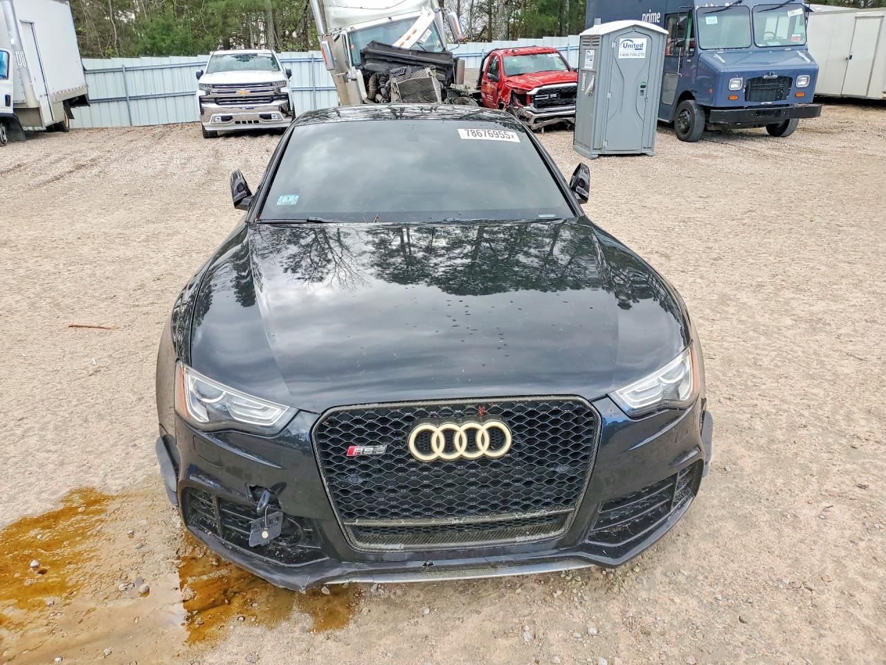 2013 Audi Rs5 Black vin: WUAC6AFR6DA901318