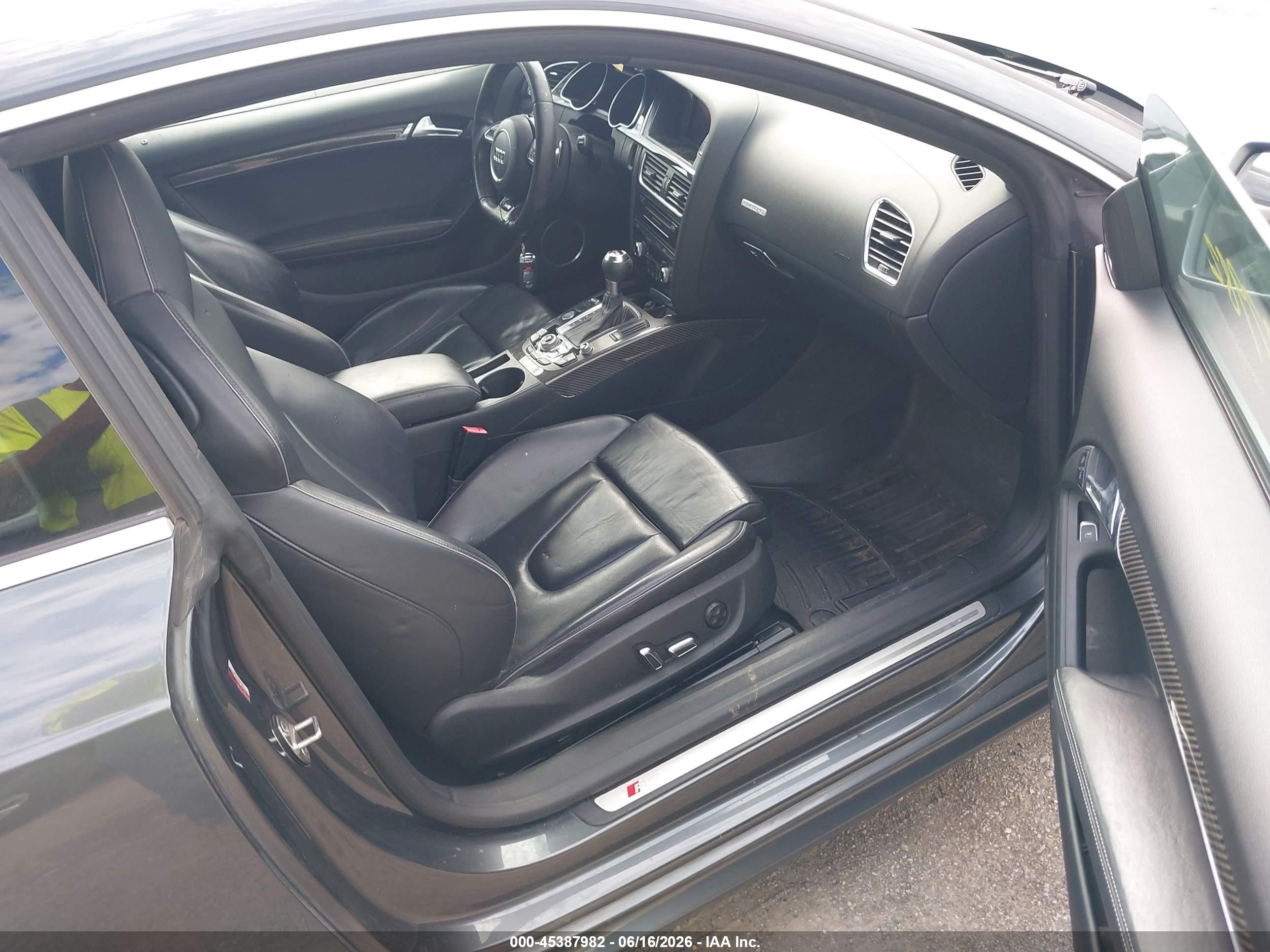 2013 Audi Rs 5 4.2 Gray vin: WUAC6AFR7DA900985