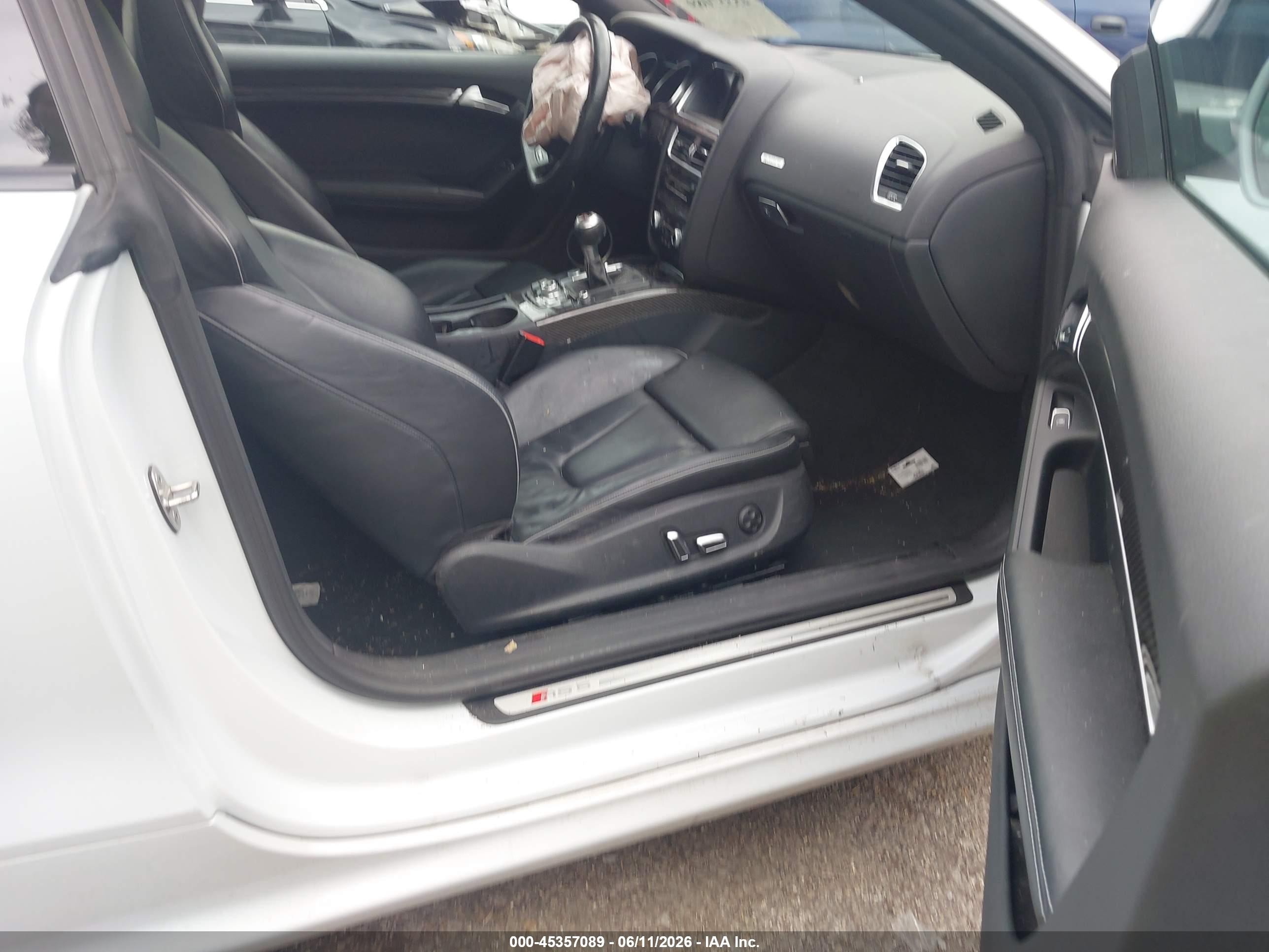 2015 Audi Rs 5 4.2 White vin: WUAC6AFR7FA901363