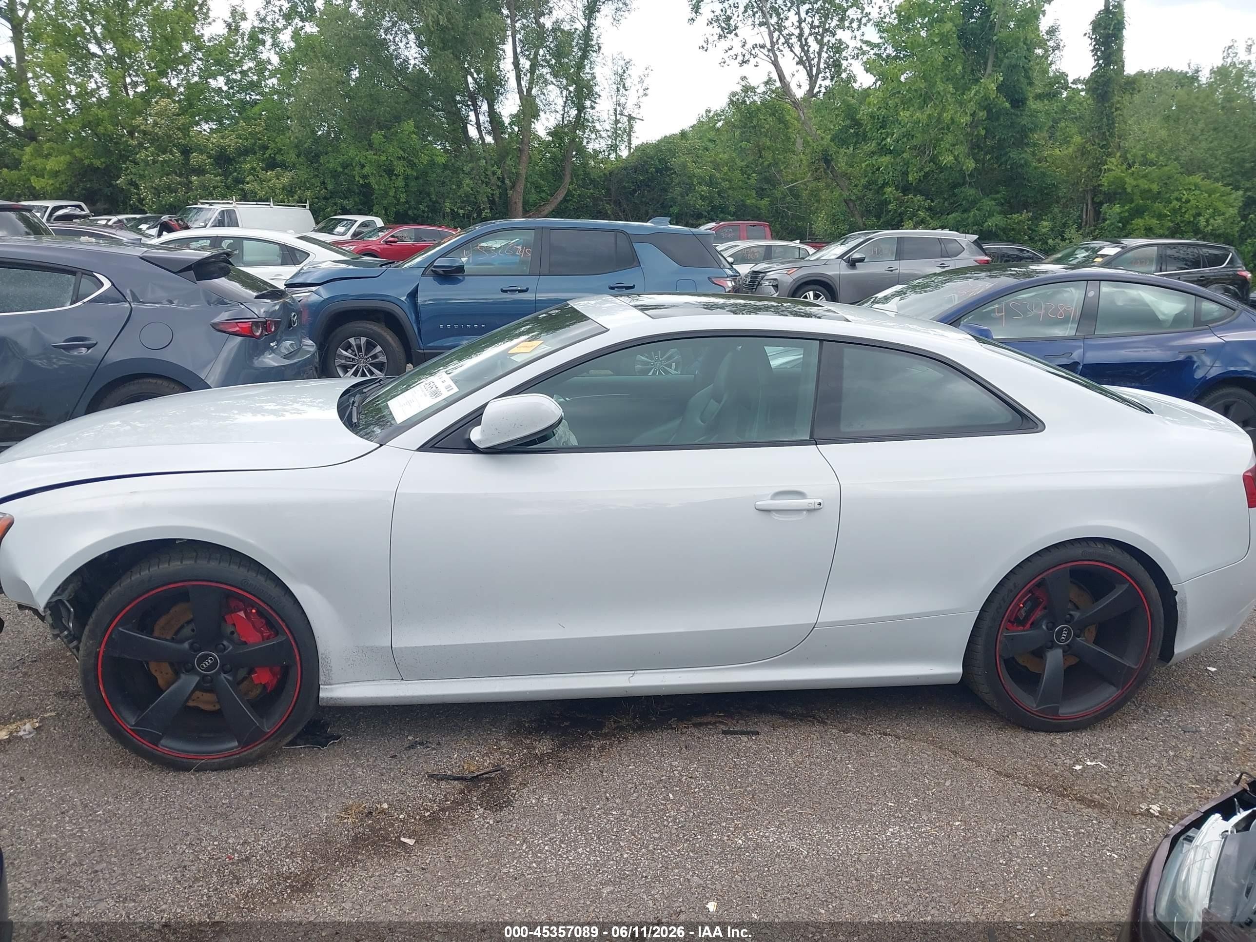 2015 Audi Rs 5 4.2 White vin: WUAC6AFR7FA901363